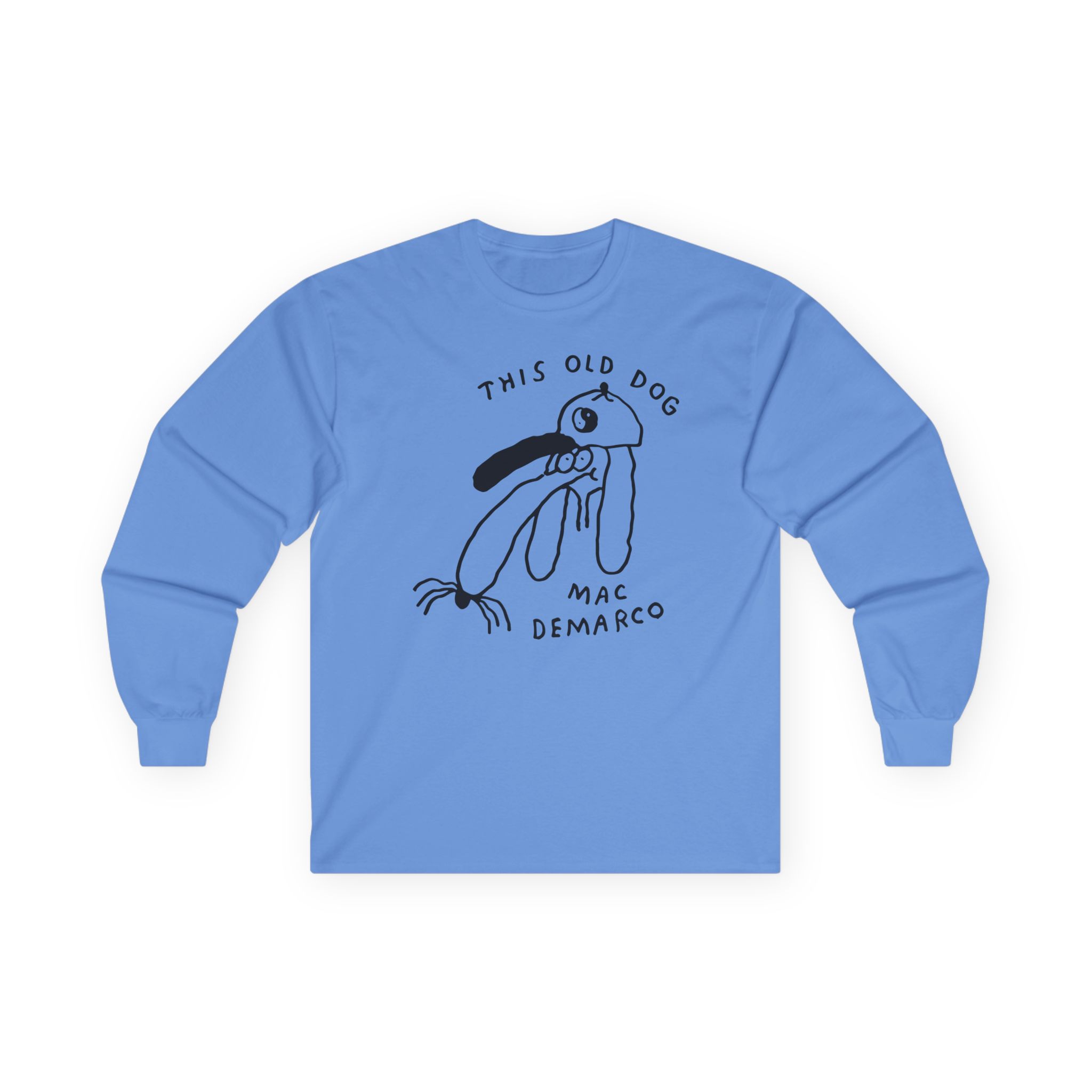 Mac Demarco Dog Doodle Unisex Ultra Cotton Long Sleeve Tee