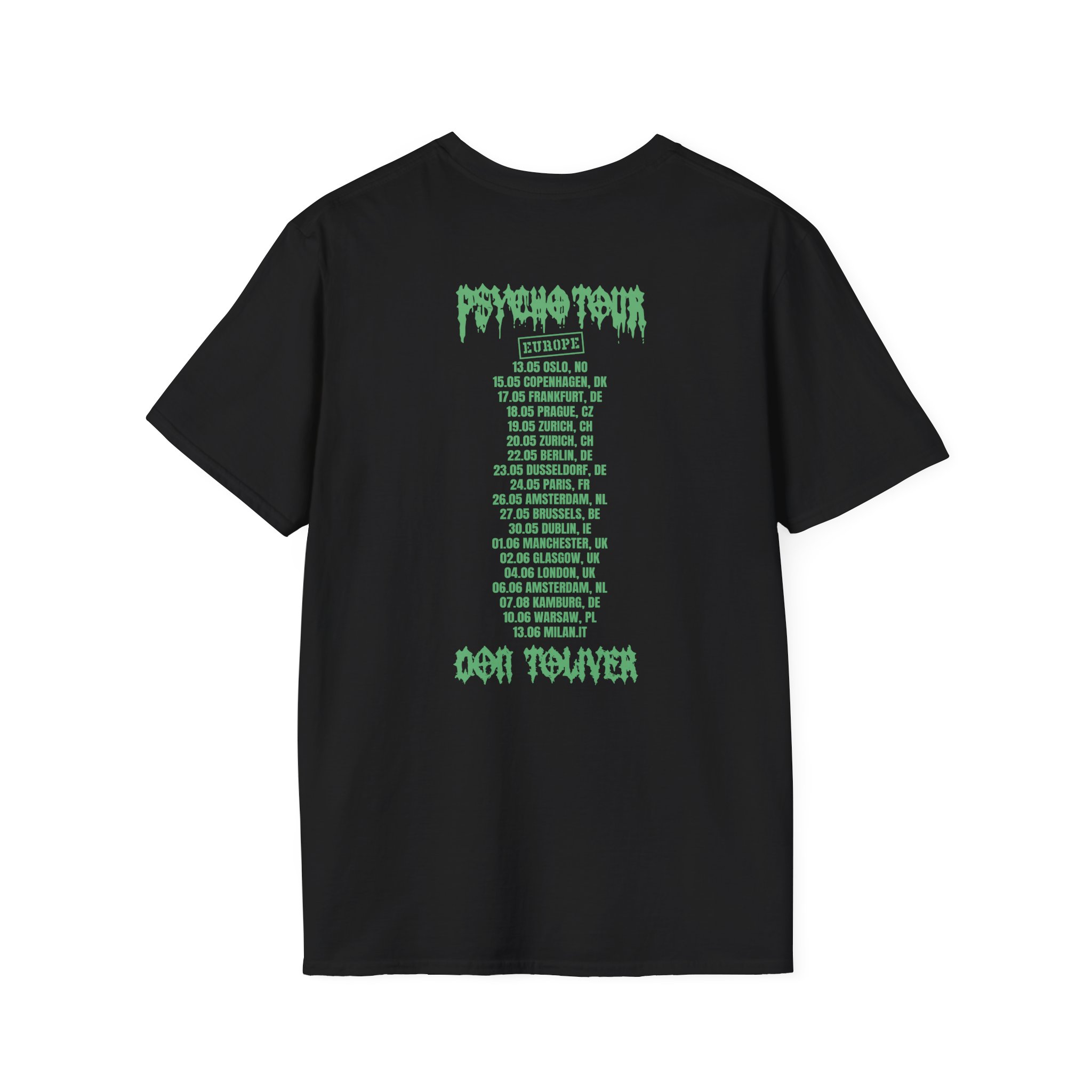 Don Toliver Psycho Tour Window Unisex Softstyle T-Shirt