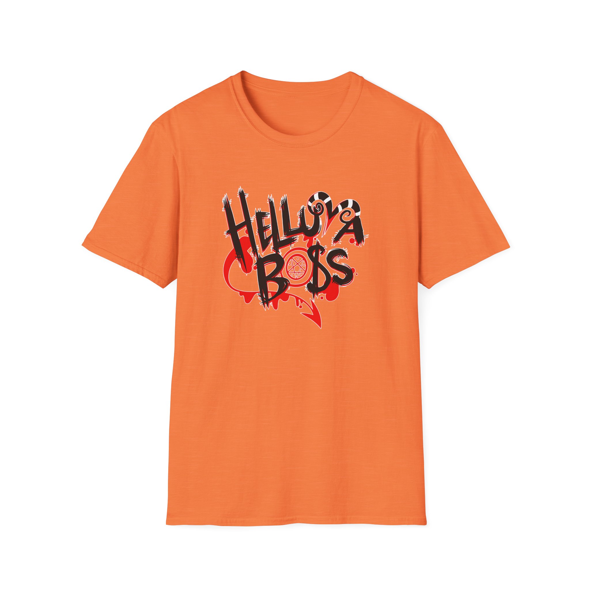 Helluva Boss Logo Unisex Softstyle T-Shirt