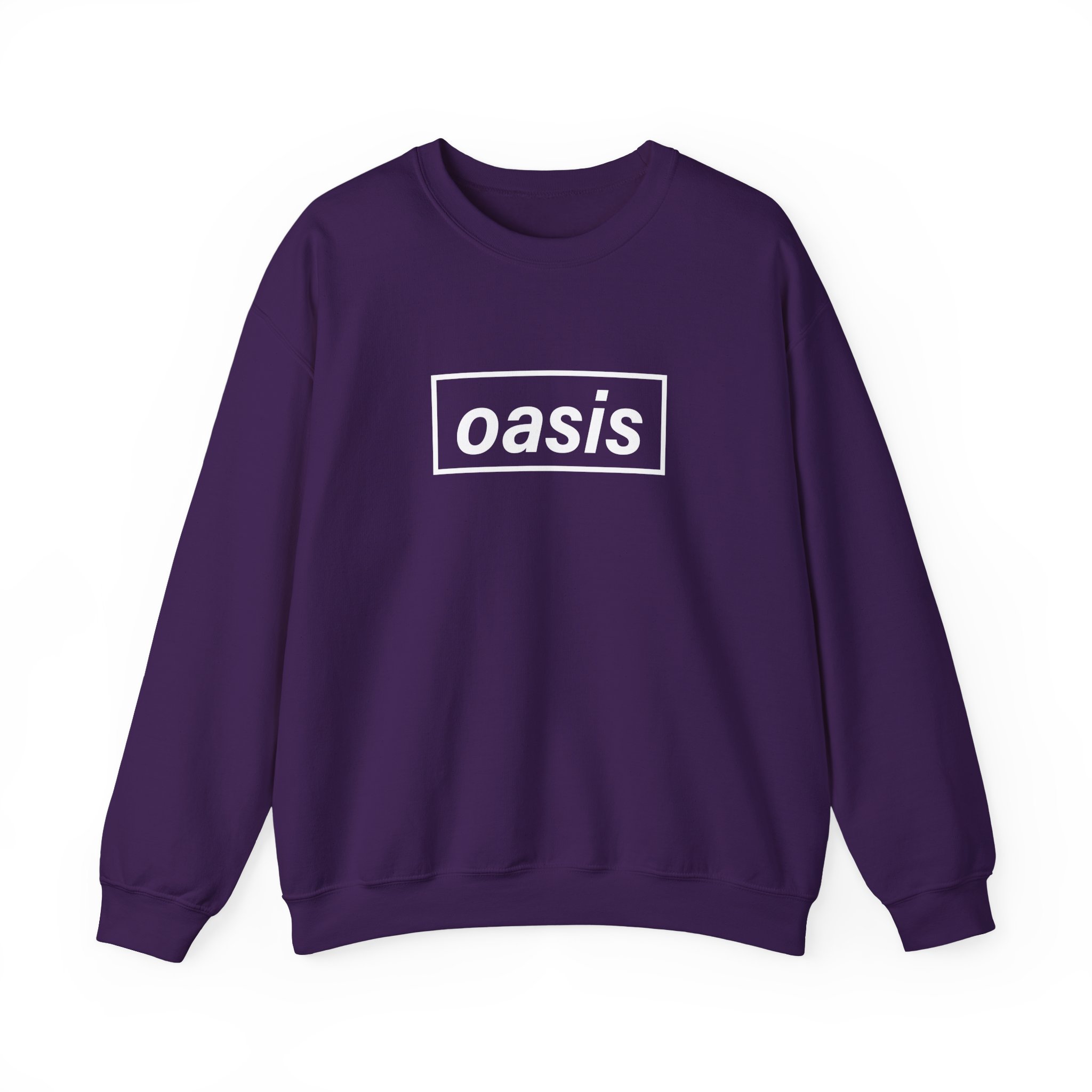 Oasis Decca Logo Unisex Heavy Blendâ„¢ Crewneck Sweatshirt