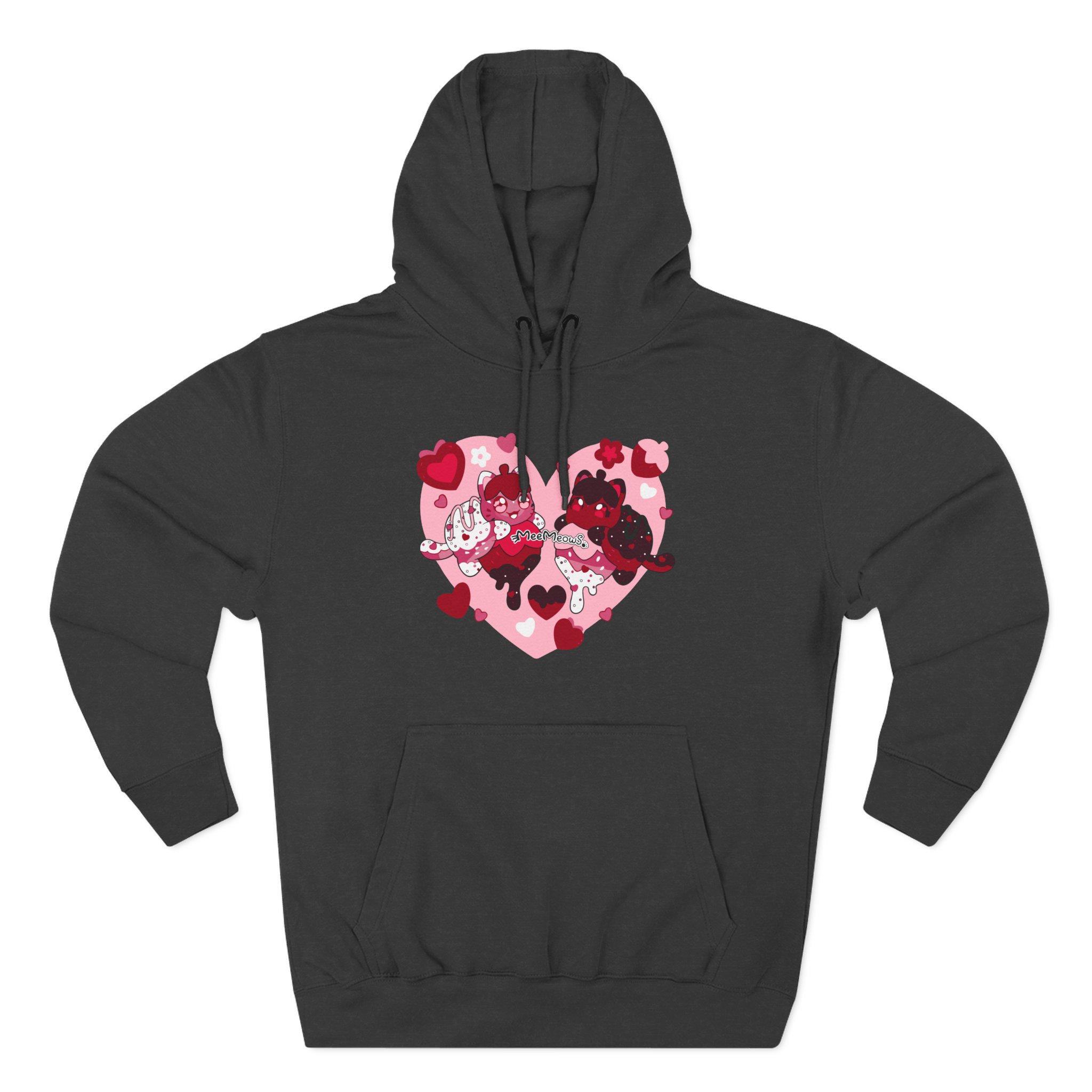 Aphmau Valentine's Day Three-Panel Fleece Hoodie