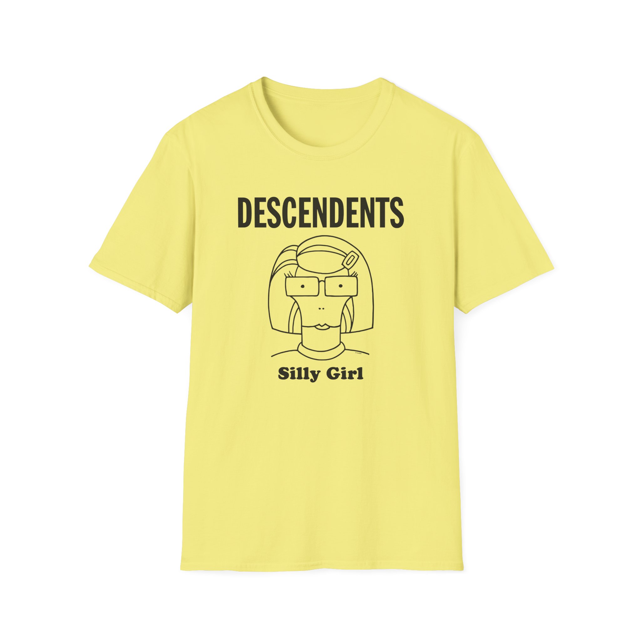 Descendents Silly Girl Unisex Softstyle T-Shirt