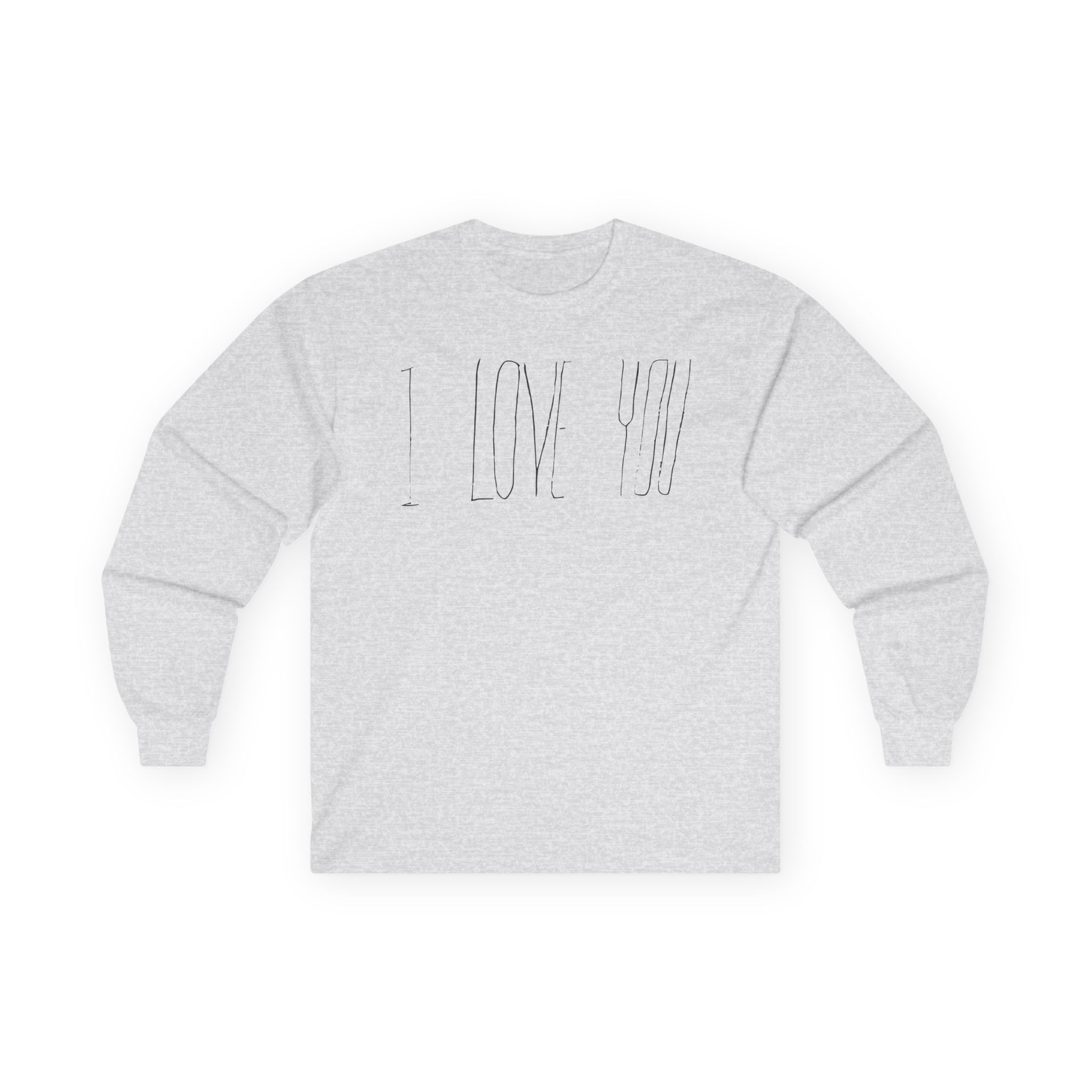 Kurt Cobain I Love You Unisex Ultra Cotton Long Sleeve Tee