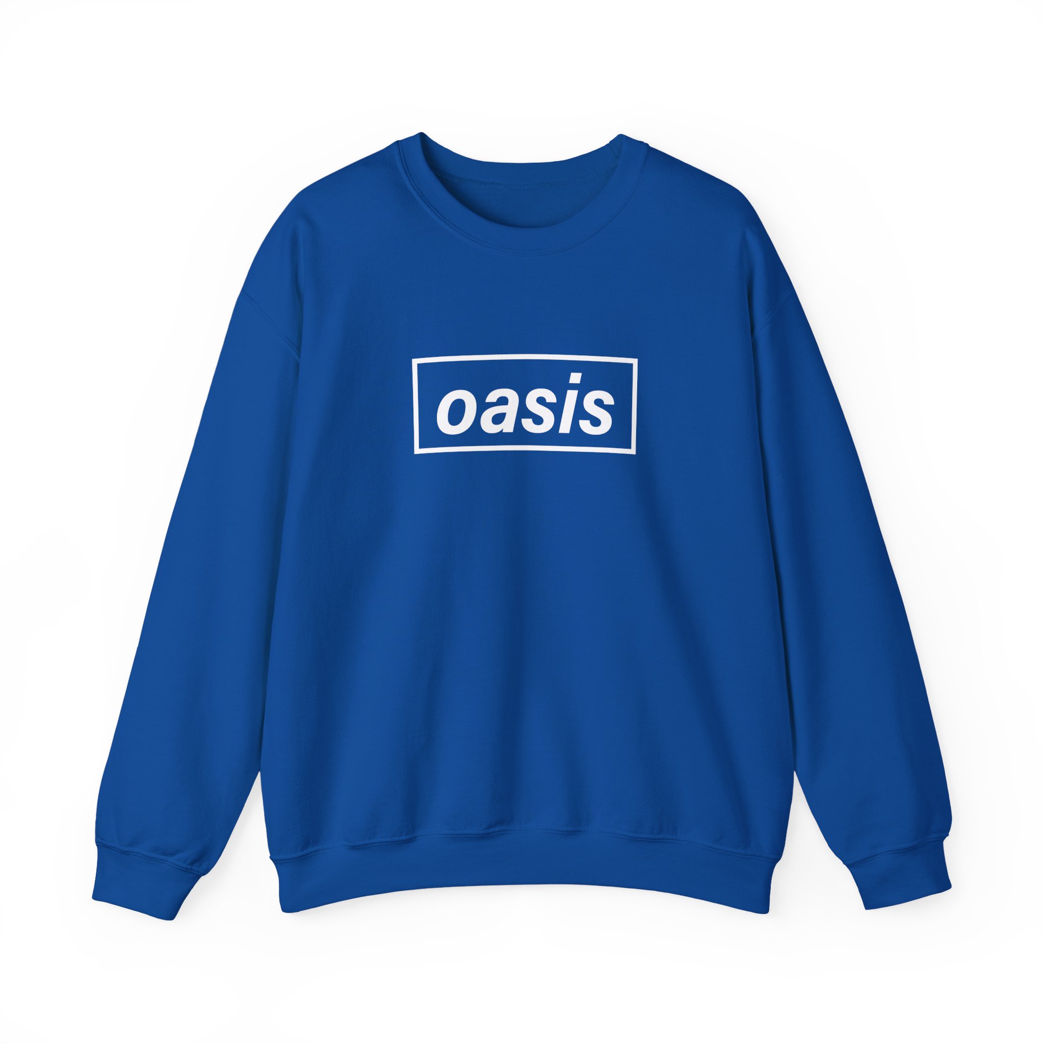 Oasis Decca Logo Unisex Heavy Blendâ„¢ Crewneck Sweatshirt