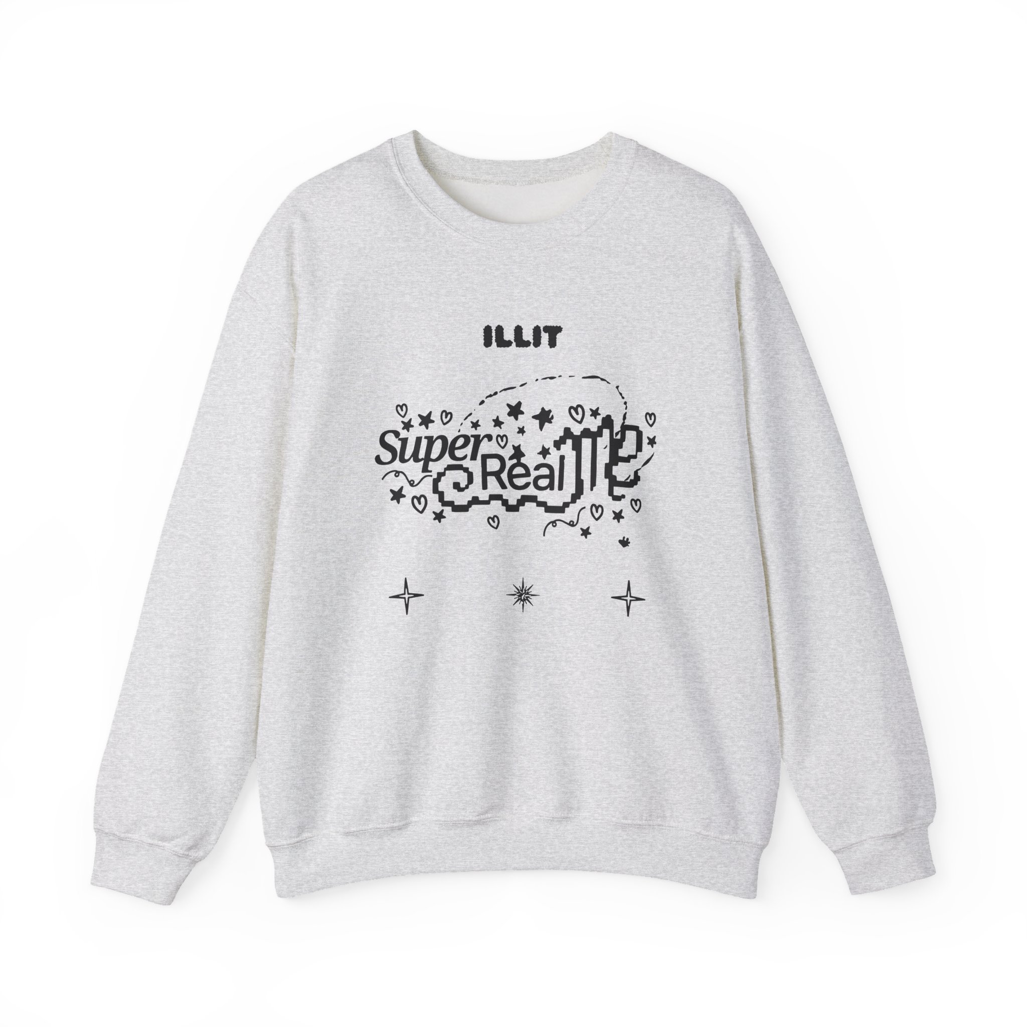ILLIT Kpop Girl Band Unisex Heavy Blendâ„¢ Crewneck Sweatshirt