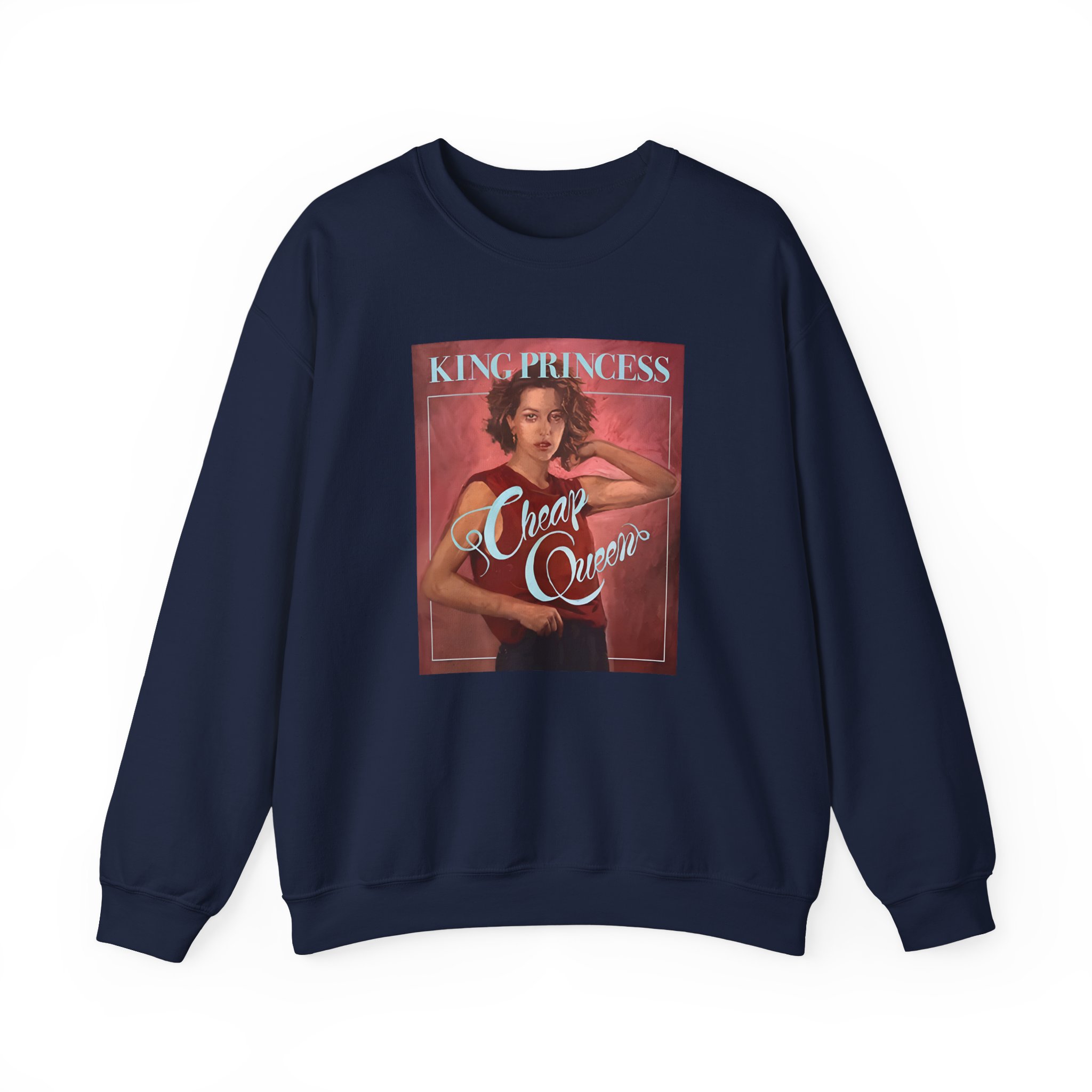 King Princess Cheap Queen Unisex Heavy Blendâ„¢ Crewneck Sweatshirt