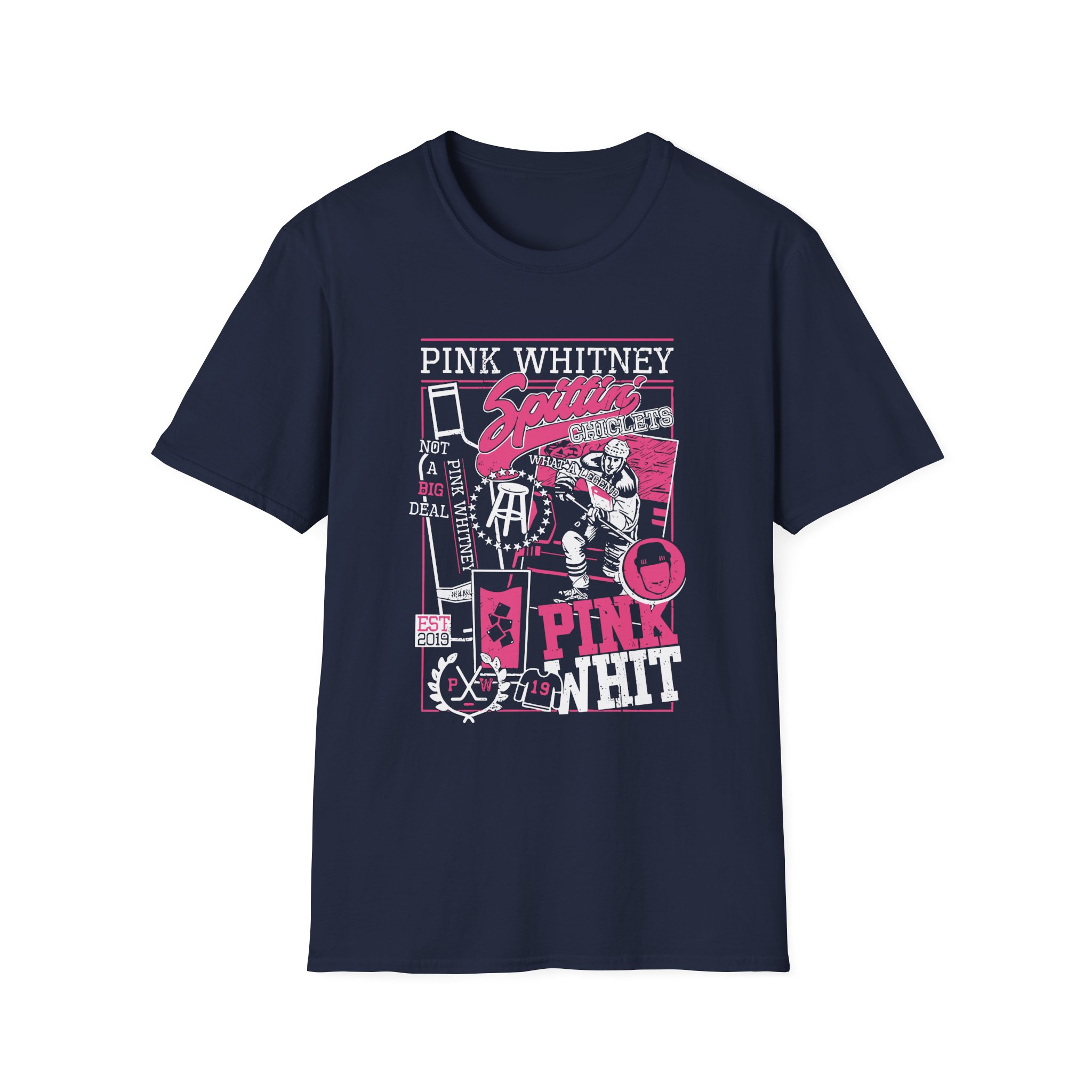 Spittin Chiclets Pink Whitney Unisex Softstyle T-Shirt