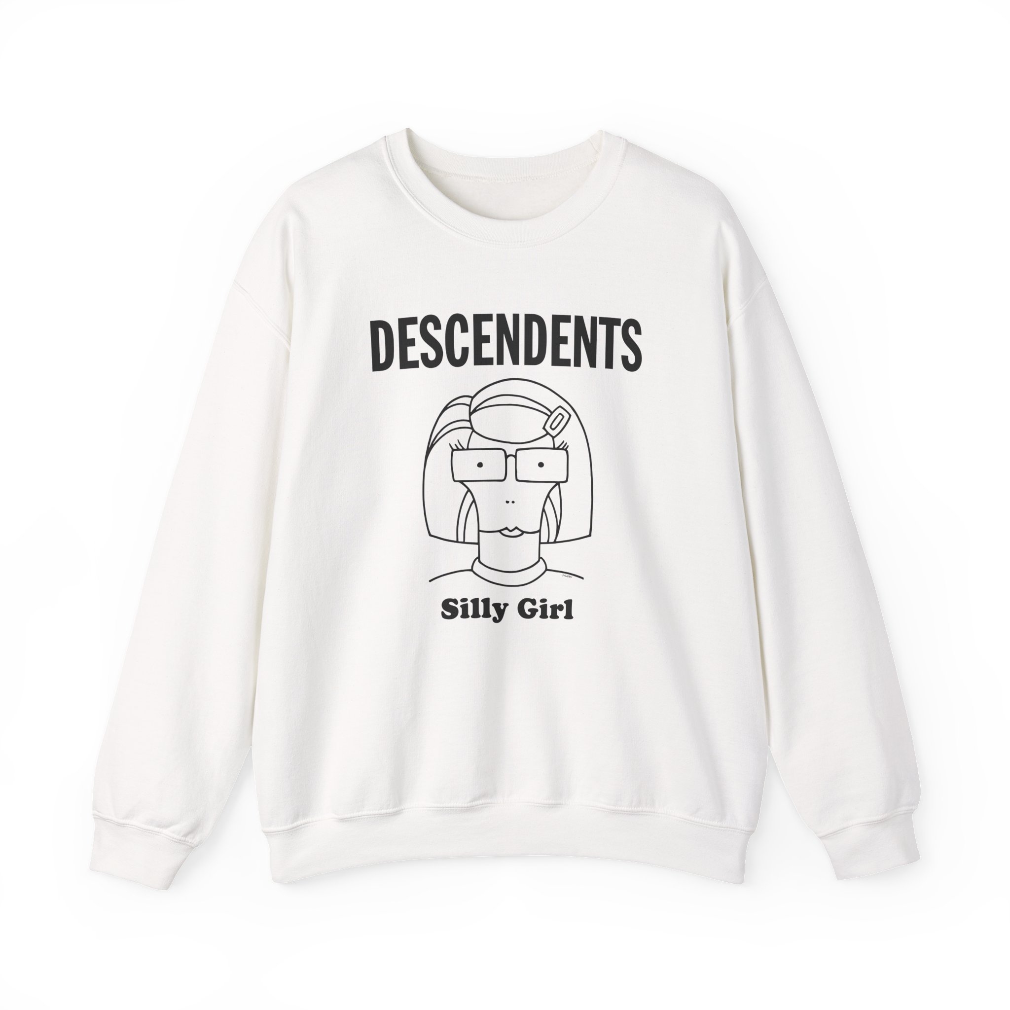 Descendents Silly Girl Unisex Heavy Blendâ„¢ Crewneck Sweatshirt