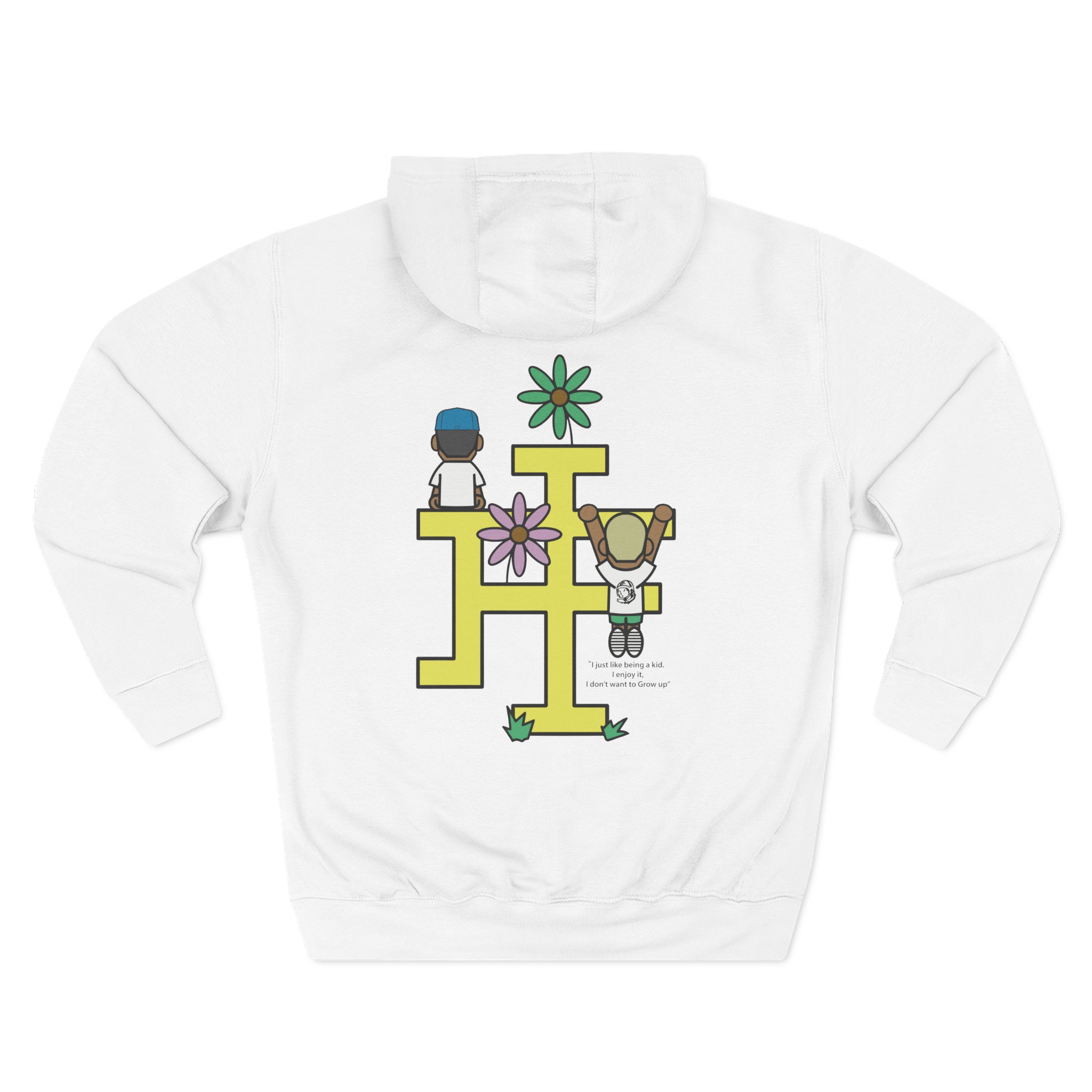 Pharrell Williams Found Icon Three-Panel Fleece Hoodie