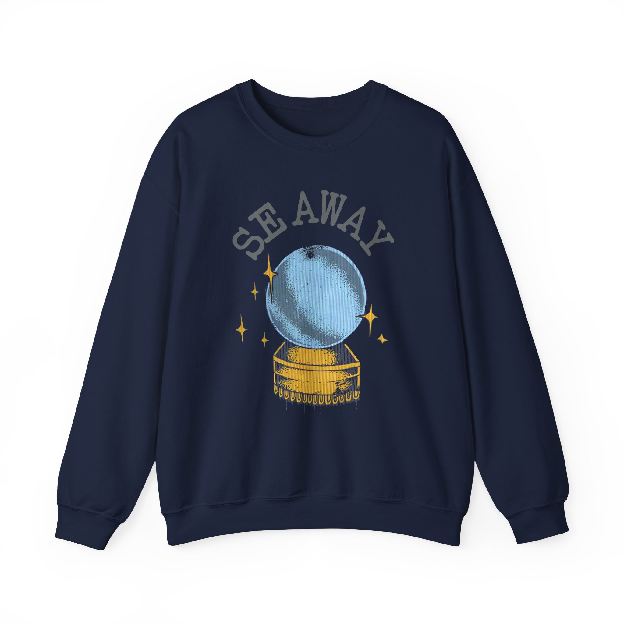 Seaway Crystal Ball Unisex Heavy Blendâ„¢ Crewneck Sweatshirt