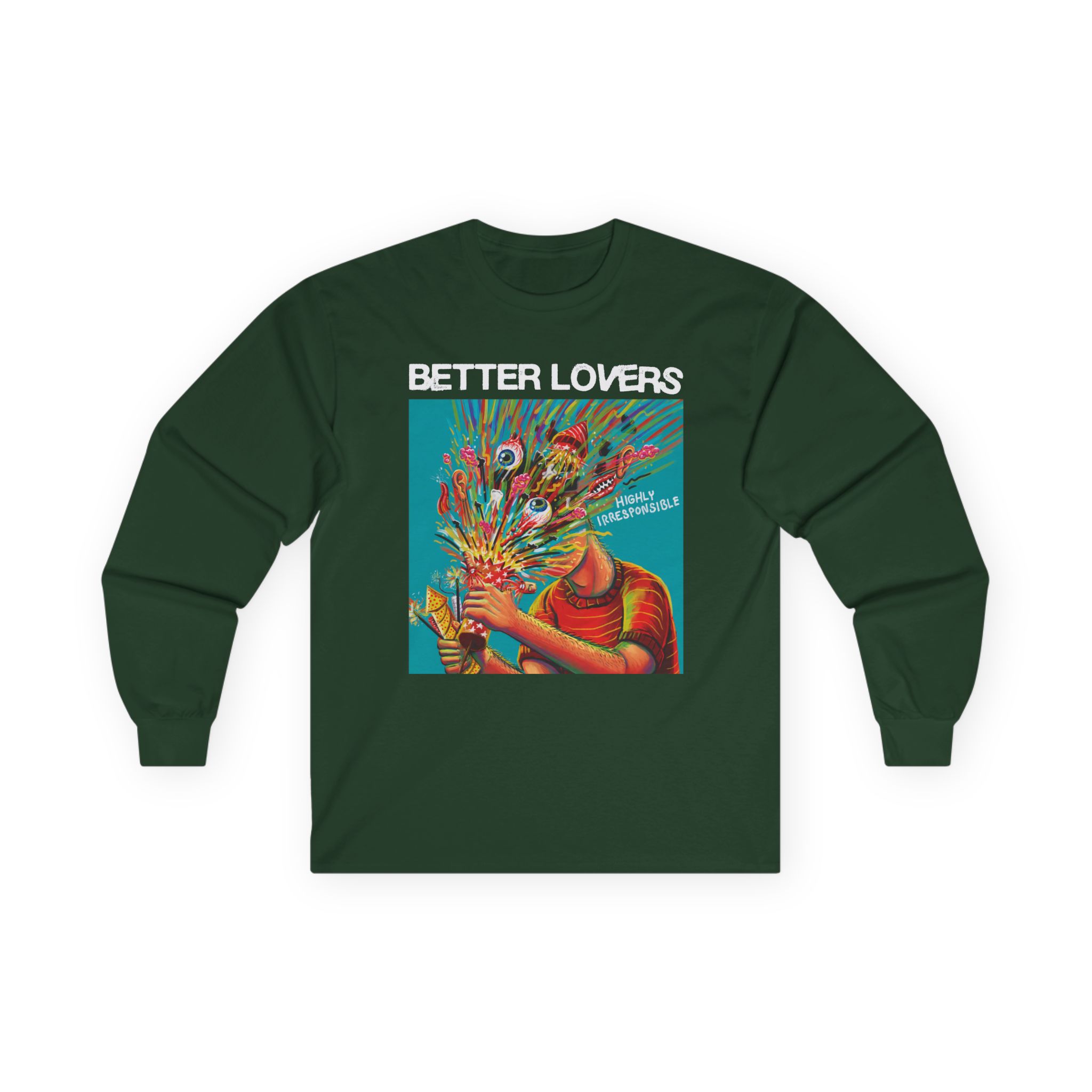 Better Lovers Highly Irresponsible Album Art Unisex Ultra Cotton Long Sleeve Tee