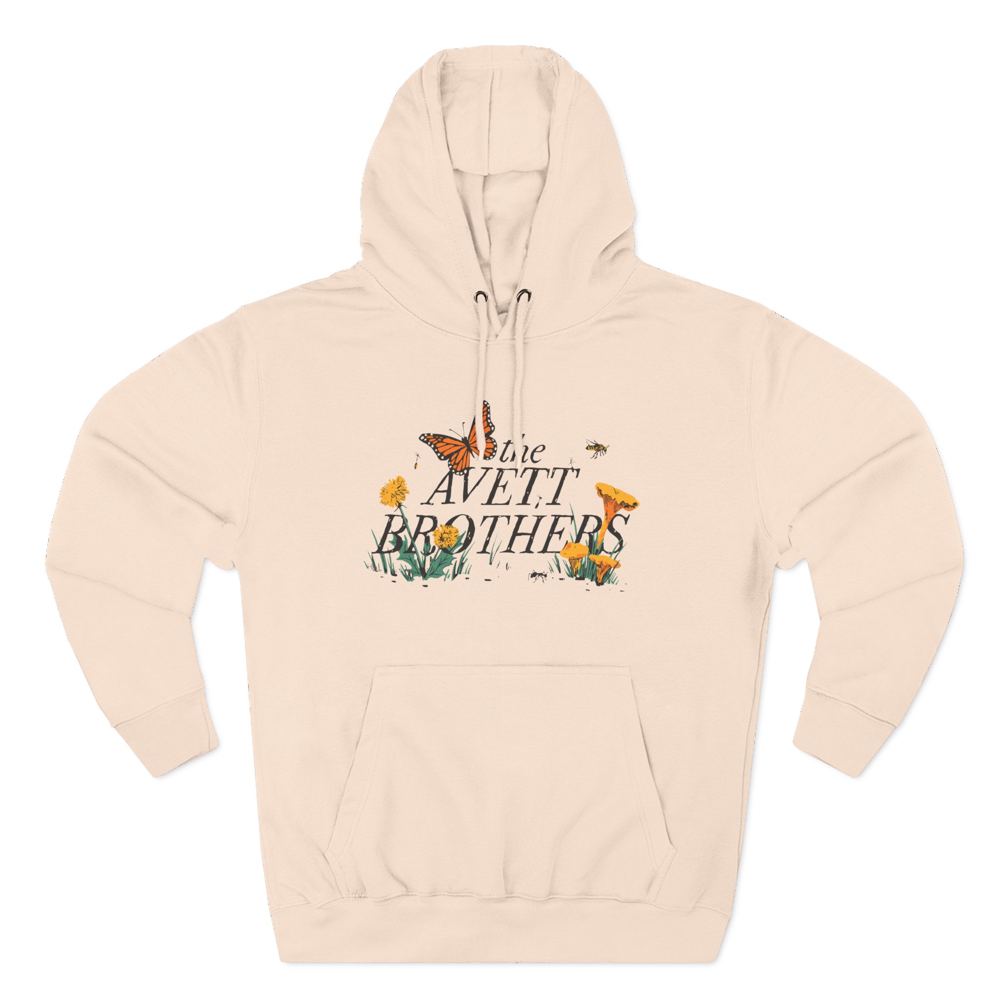 Avett Brothers Wildlife Three-Panel Fleece Hoodie