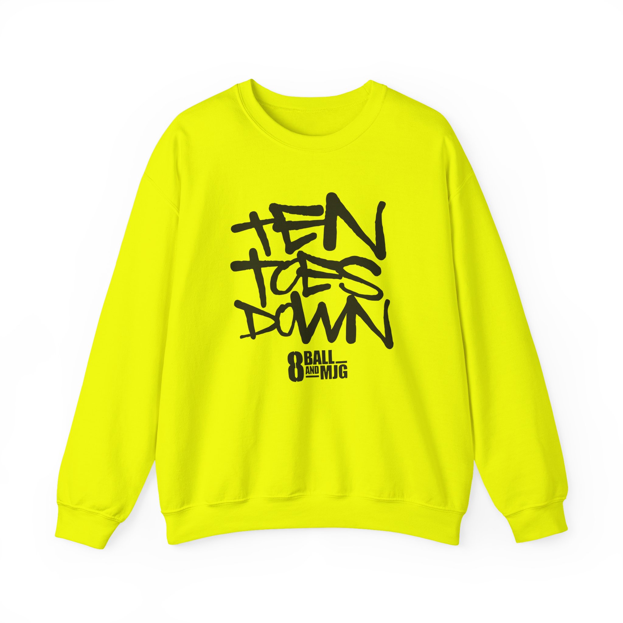8ball Mjg Ten Toes Down Unisex Heavy Blendâ„¢ Crewneck Sweatshirt
