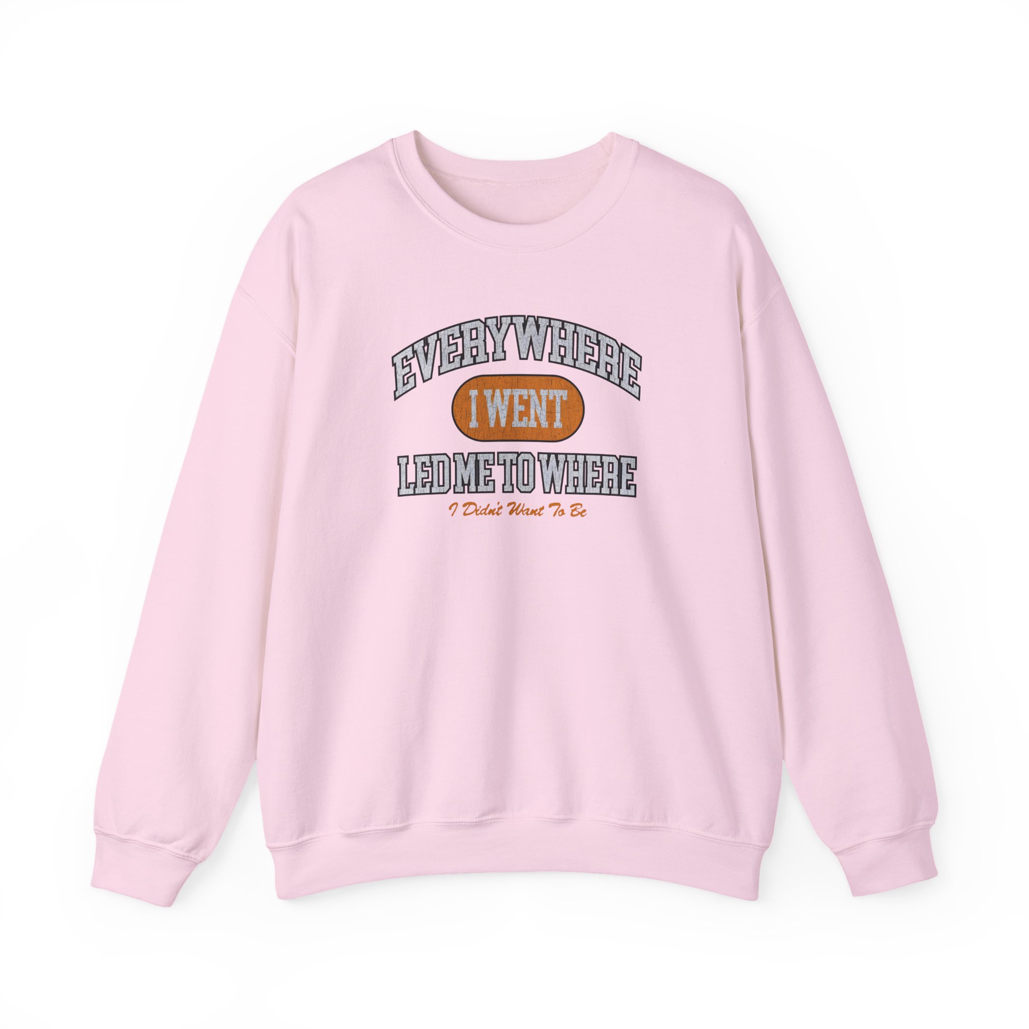 Tom Grennan Everywhere I Went, Led Me to Where I Didn't Want to Be Unisex Heavy Blendâ„¢ Crewneck Sweatshirt