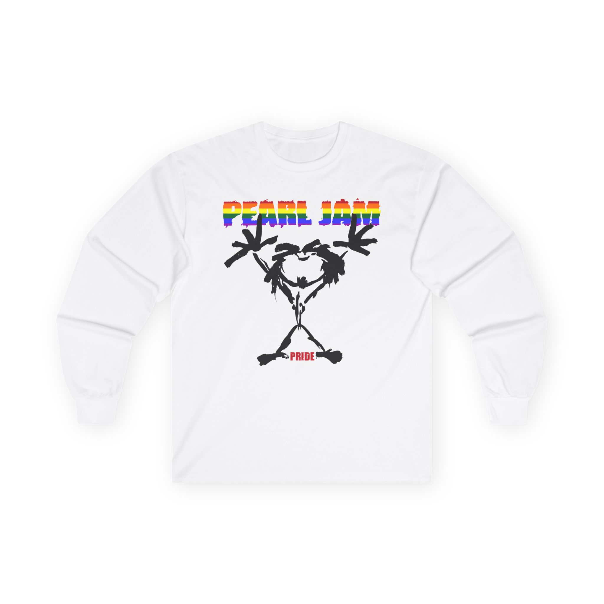 Pearl Jam Pride Stickman Unisex Ultra Cotton Long Sleeve Tee