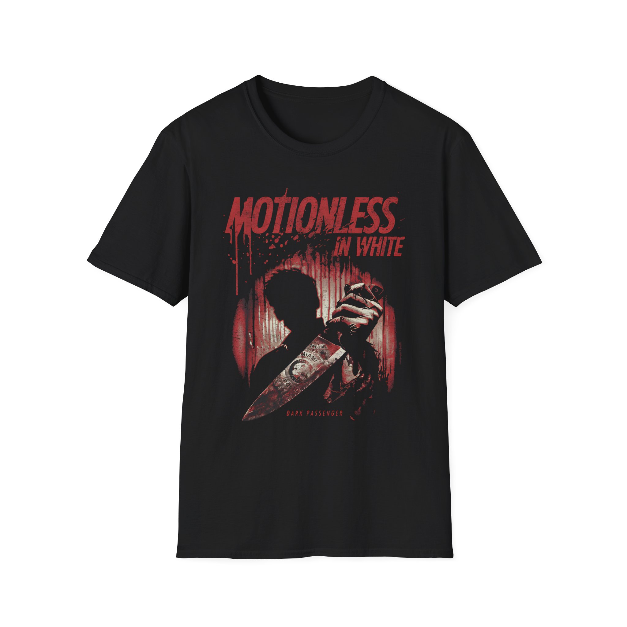Motionless in White Dark Passenger Unisex Softstyle T-Shirt