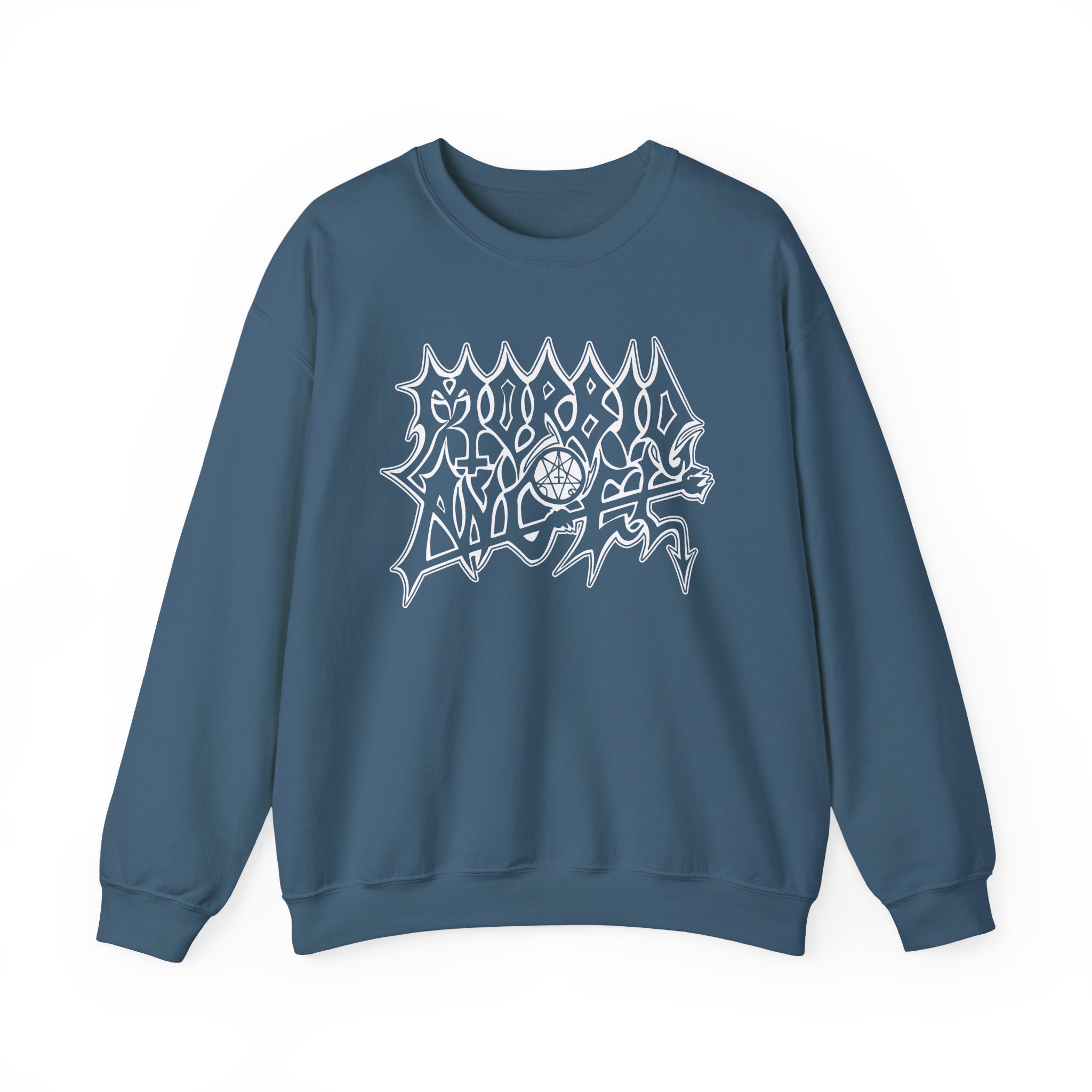 Morbid Angel Logo Unisex Heavy Blendâ„¢ Crewneck Sweatshirt