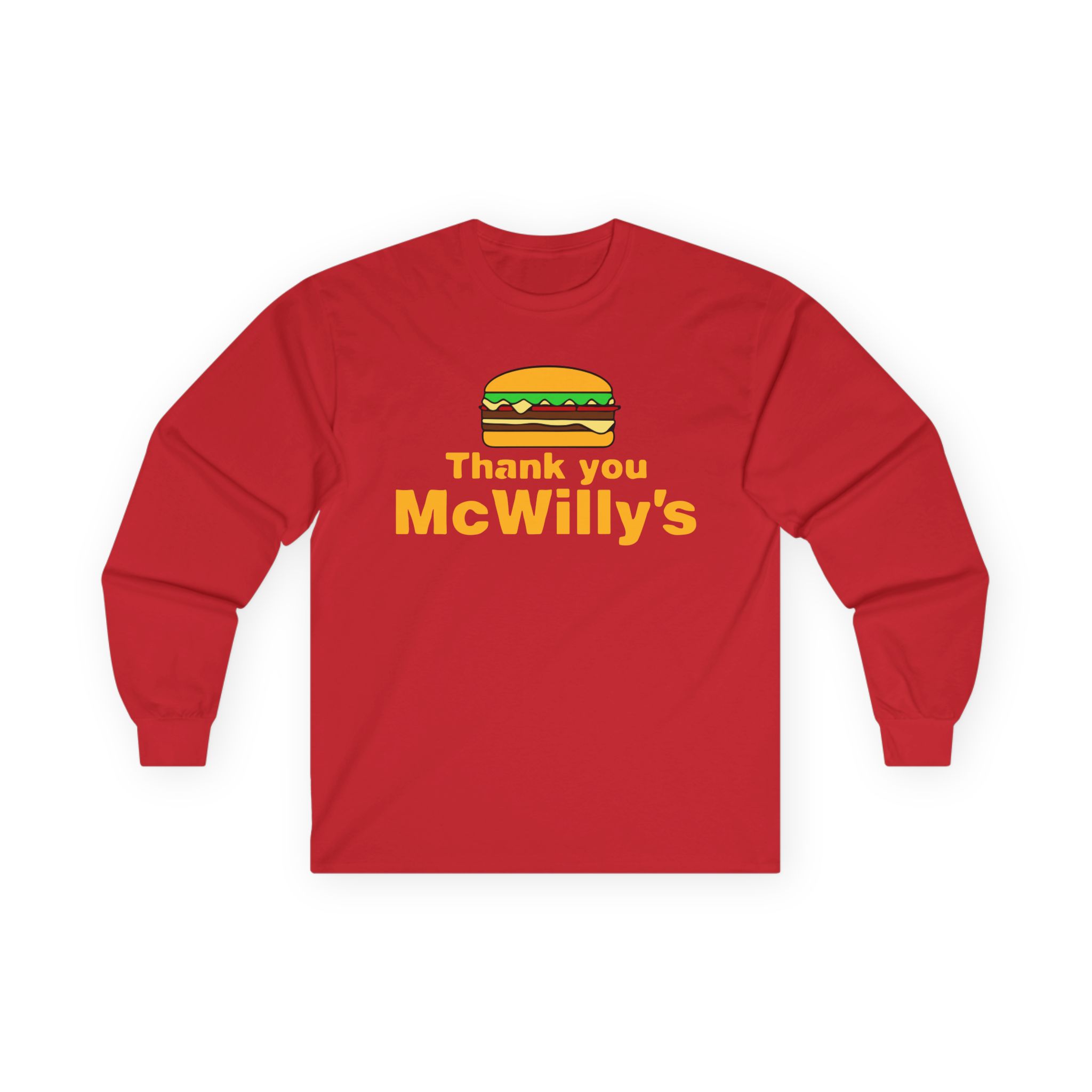 Softwilly Thank You Mcwilly's Unisex Ultra Cotton Long Sleeve Tee