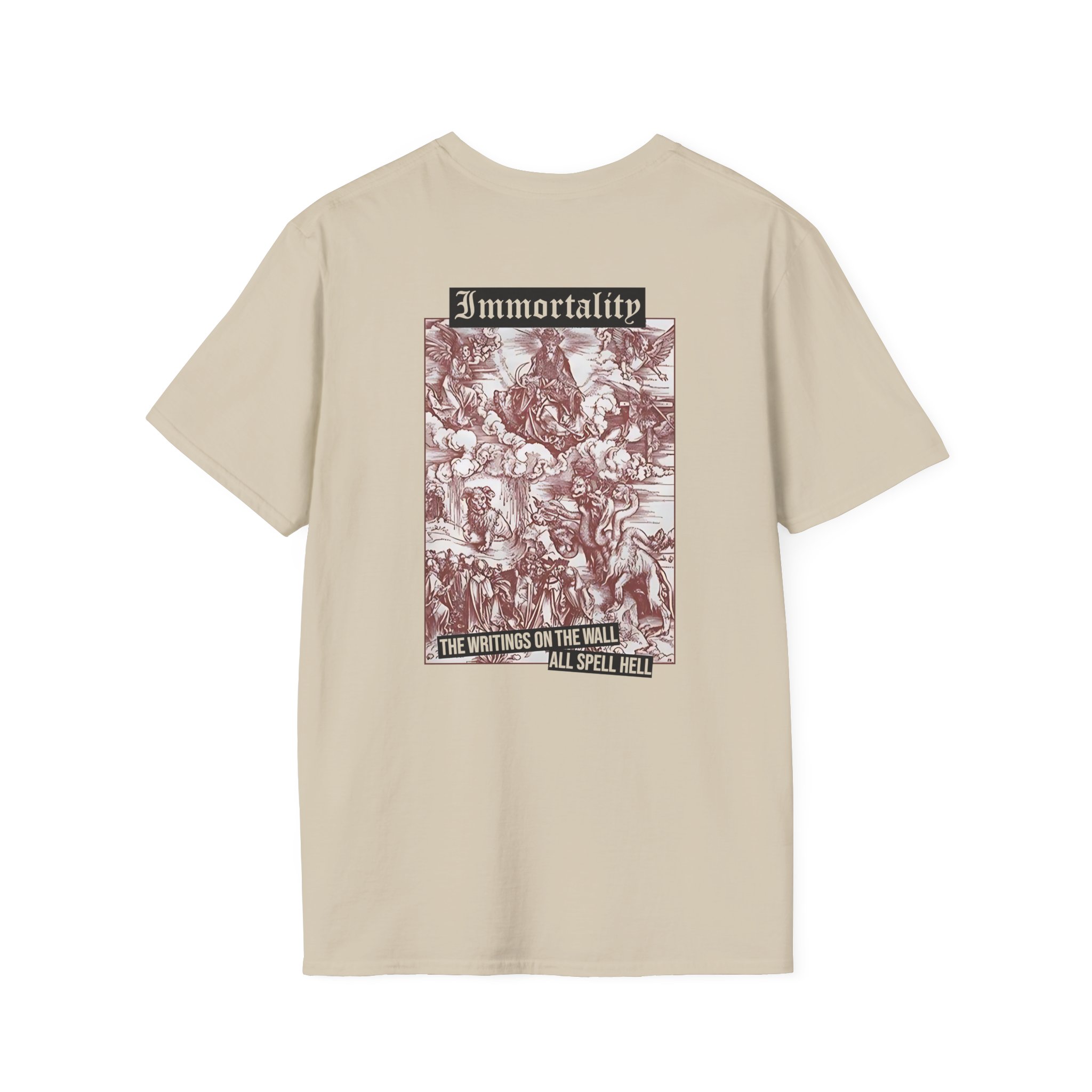 Born From Pain Immortality Unisex Softstyle T-Shirt