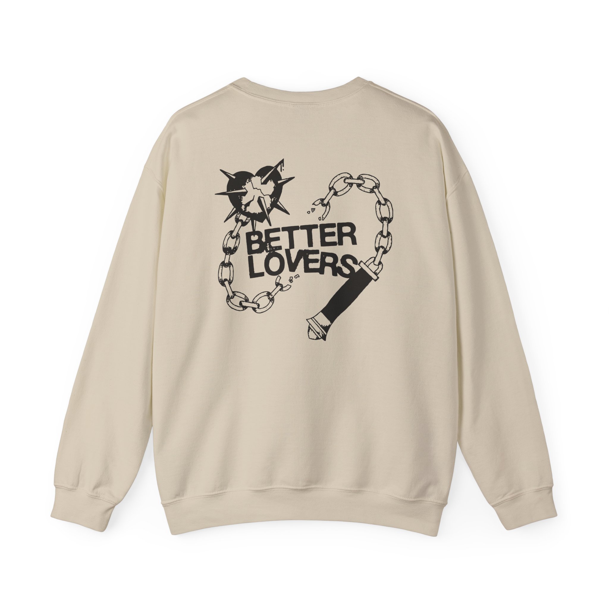 Better Lovers Love Hurts Unisex Heavy Blendâ„¢ Crewneck Sweatshirt