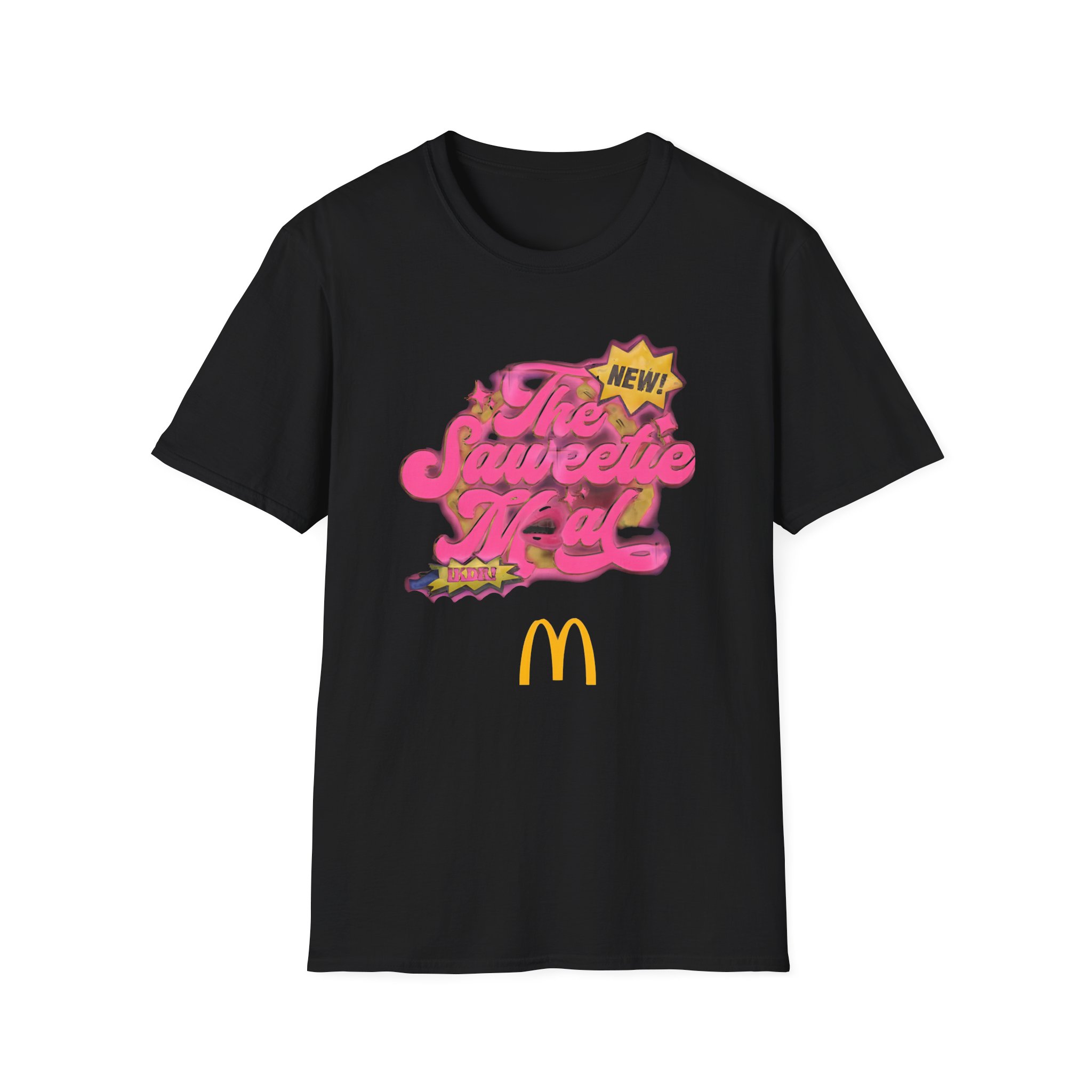Saweetie Mcdonald's Meal Unisex Softstyle T-Shirt