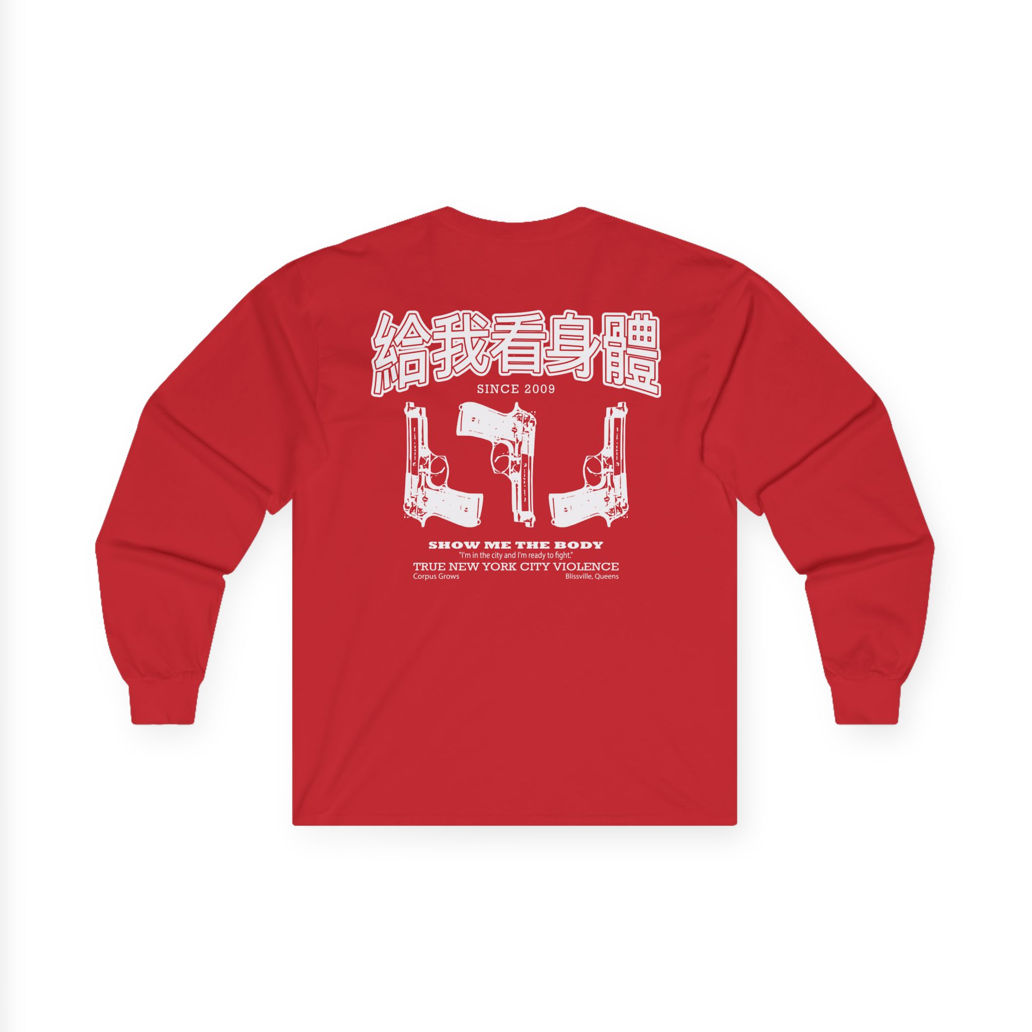 Show Me the Body Jon Jovino Flip Unisex Ultra Cotton Long Sleeve Tee