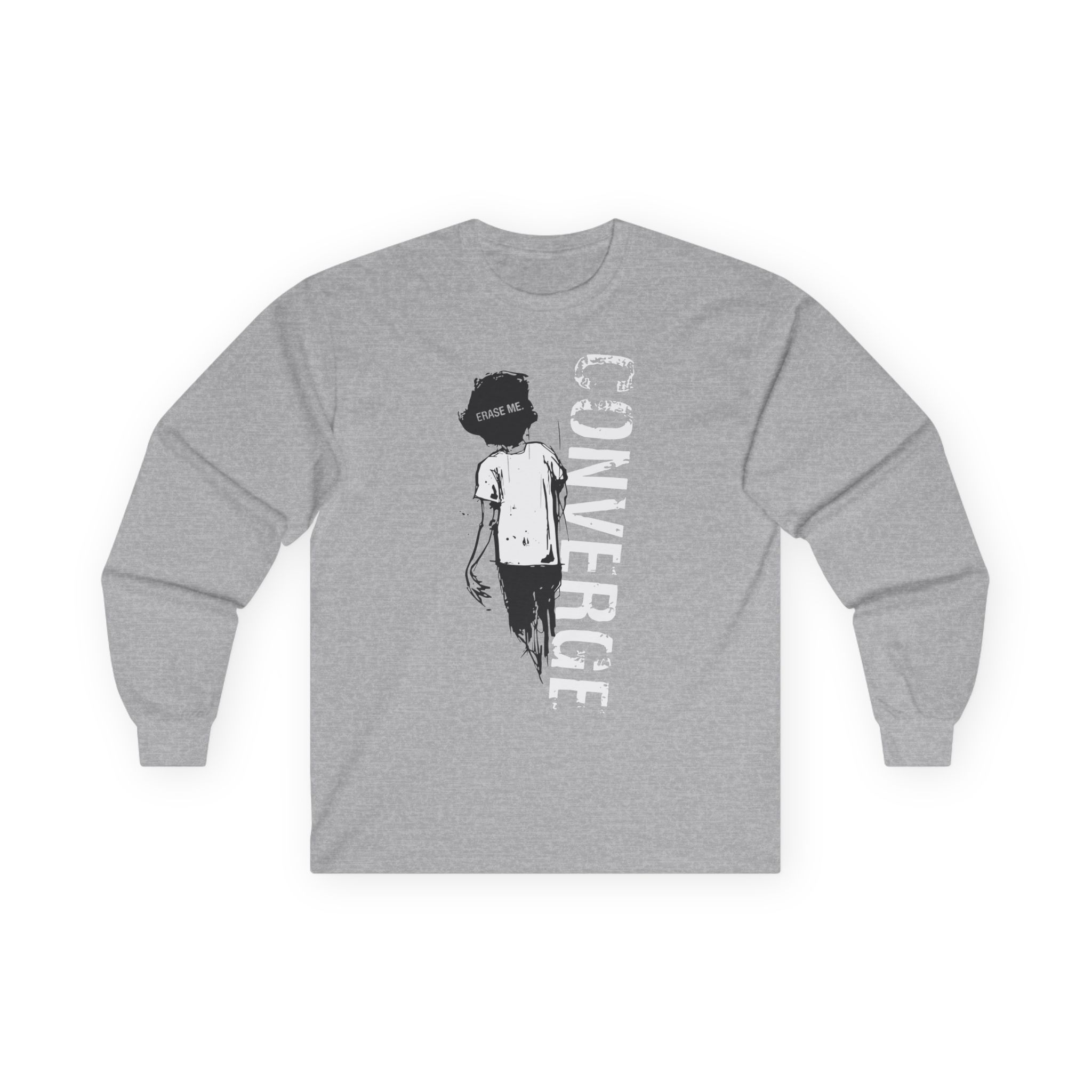 Converge Erase Me Unisex Ultra Cotton Long Sleeve Tee