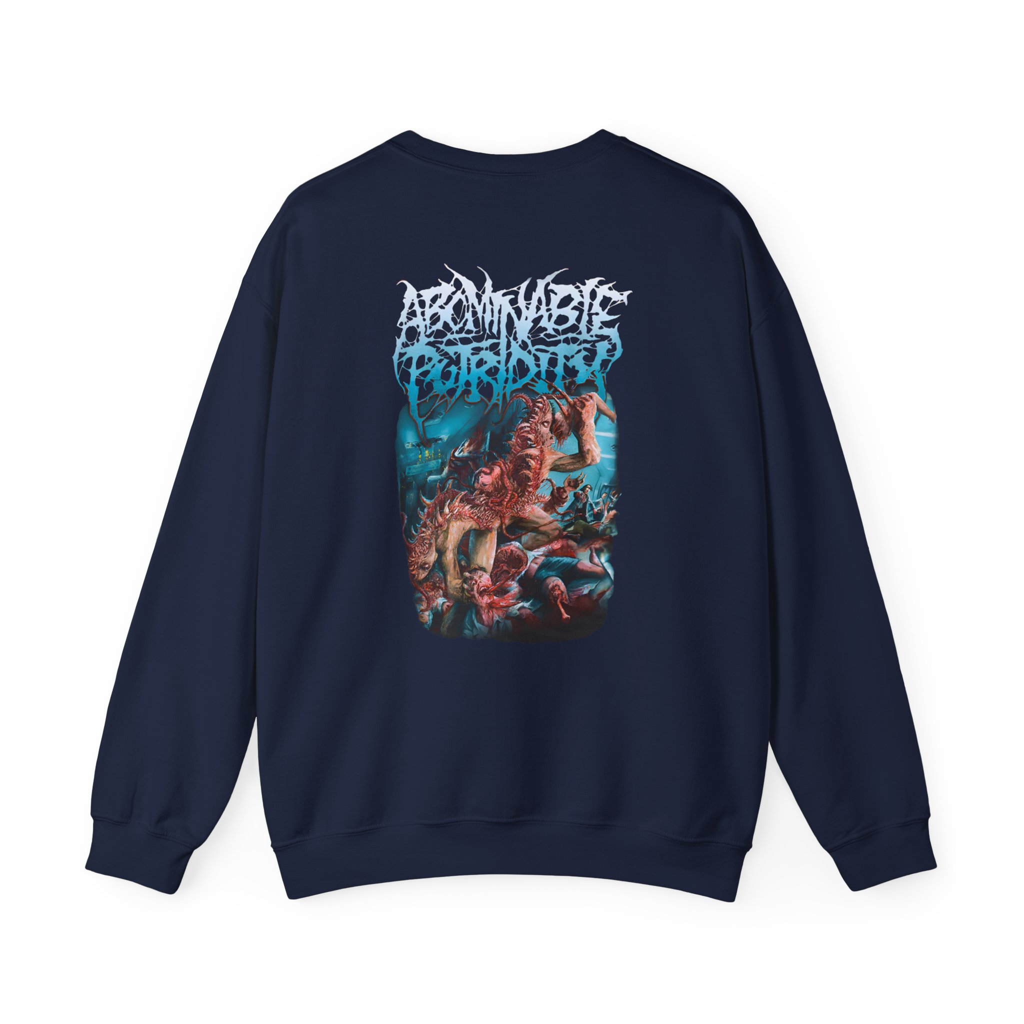 Abominable Putridity Inhuman Abomination Unisex Heavy Blendâ„¢ Crewneck Sweatshirt