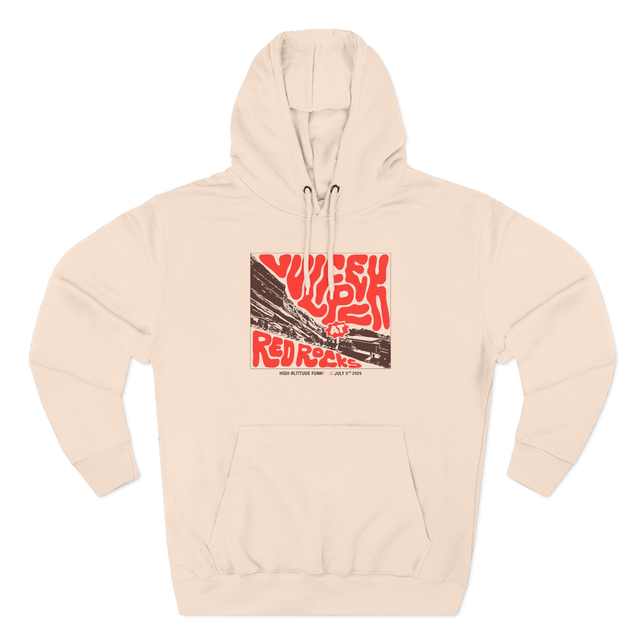 Vulfpeck Red Rocks Three-Panel Fleece Hoodie