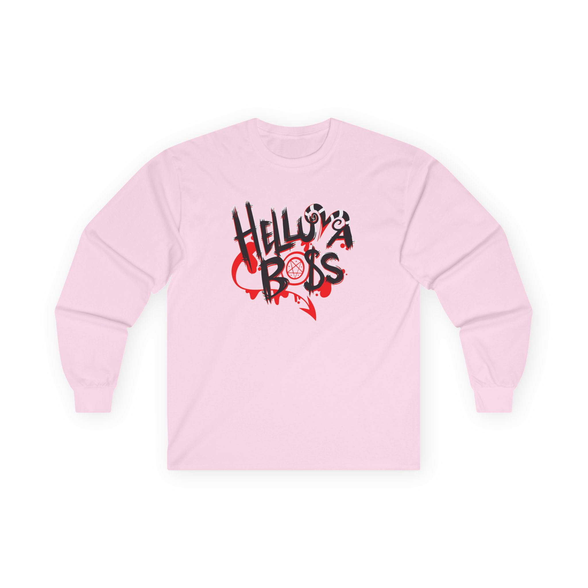 Helluva Boss Logo Unisex Ultra Cotton Long Sleeve Tee