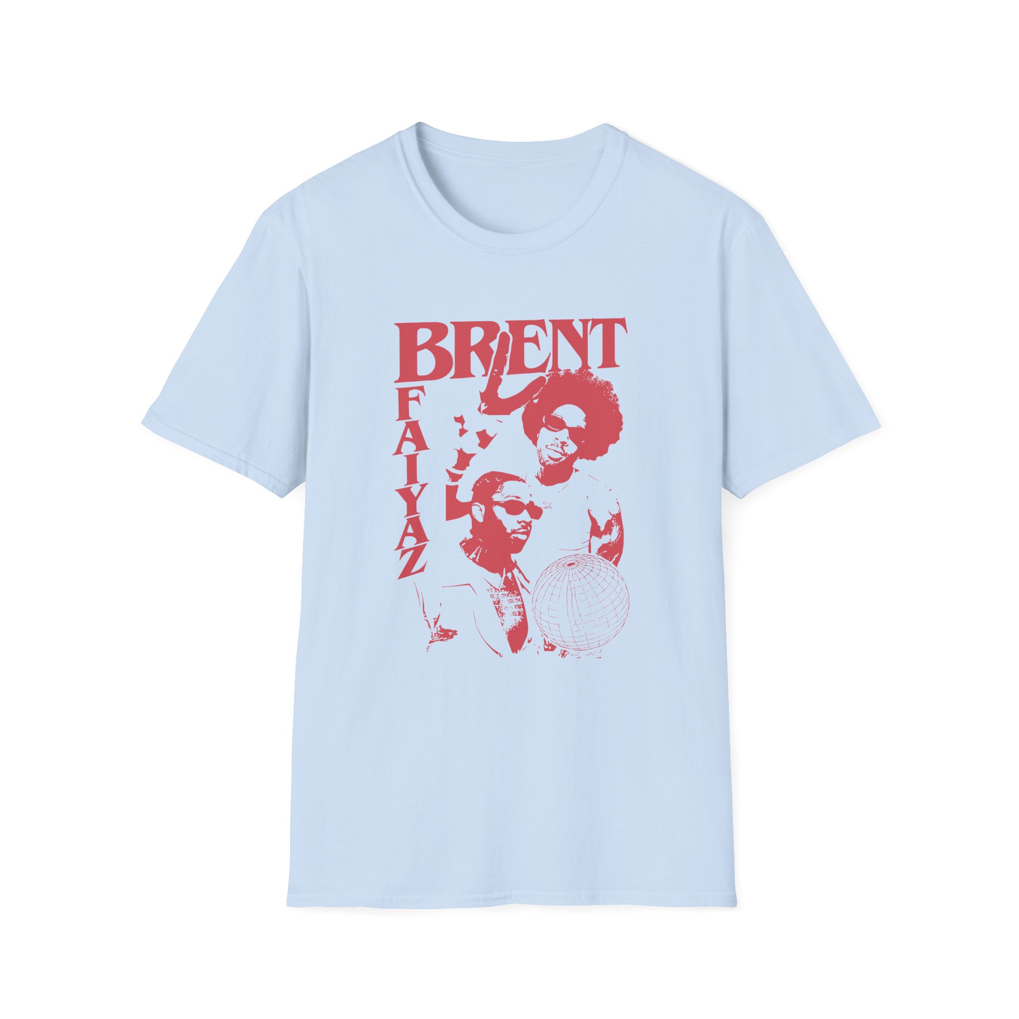 Faiyaz Brent Silhouette Unisex Softstyle T-Shirt