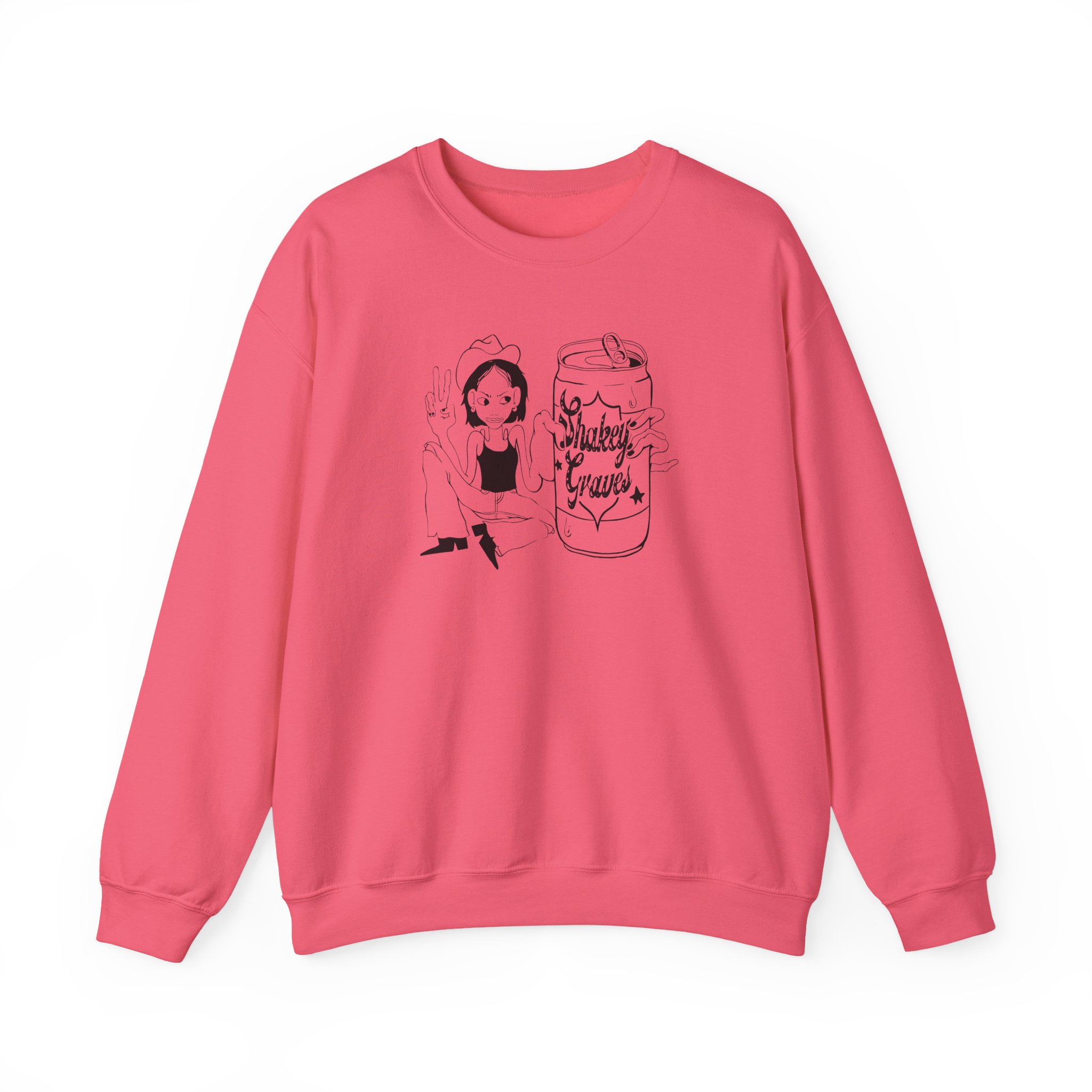 Shakey Graves Unisex Heavy Blendâ„¢ Crewneck Sweatshirt