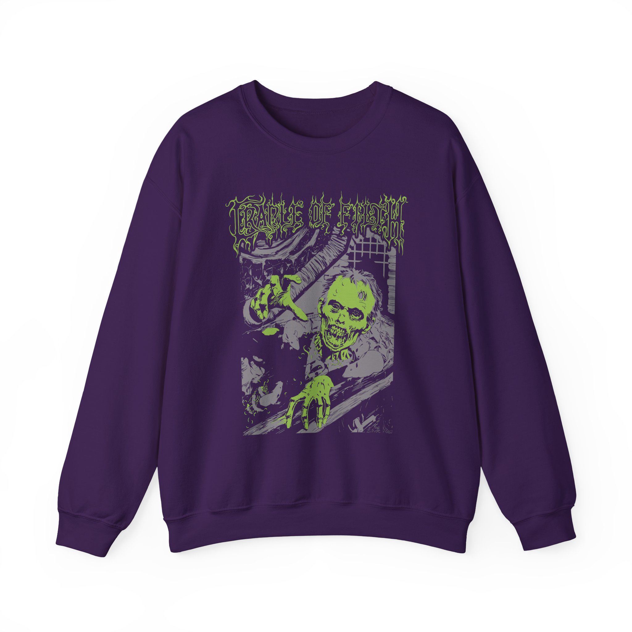Cradle of Filth Zombie Unisex Heavy Blendâ„¢ Crewneck Sweatshirt