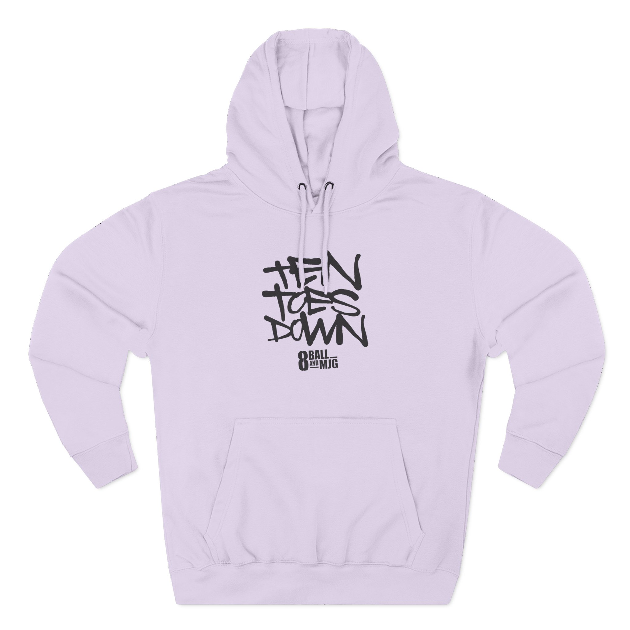 8ball Mjg Ten Toes Down Three-Panel Fleece Hoodie