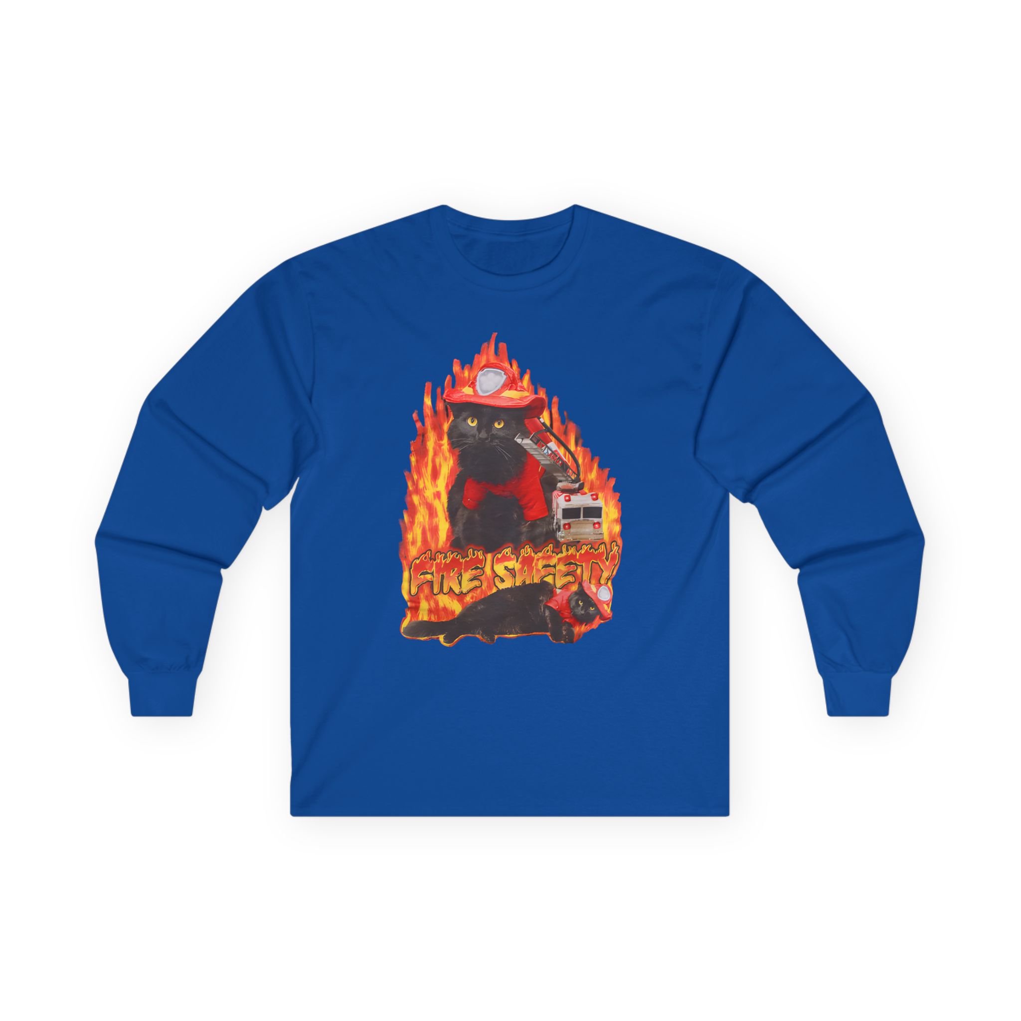 William Osman Fire Safety Unisex Ultra Cotton Long Sleeve Tee