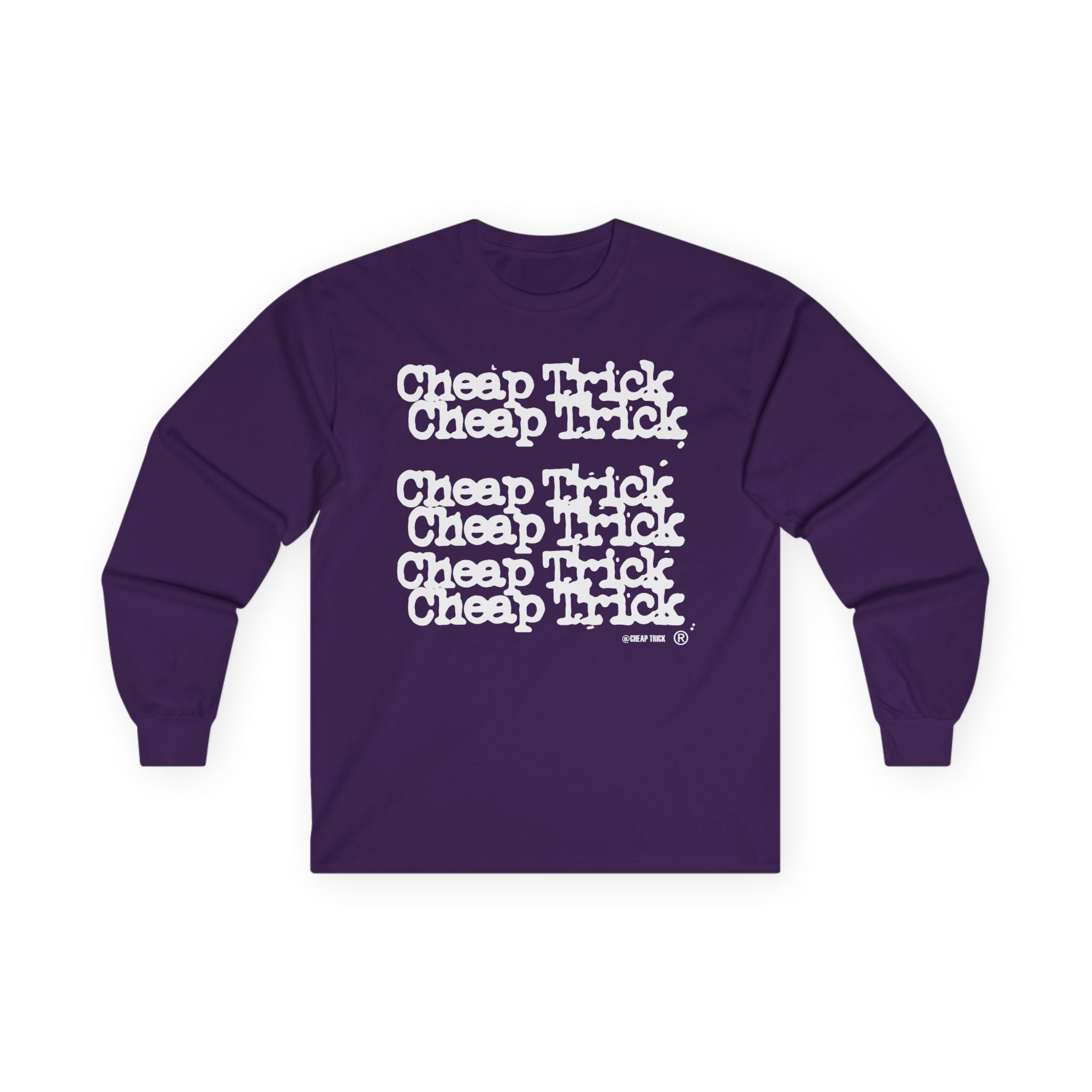 Cheap Trick Stacked Logo Unisex Ultra Cotton Long Sleeve Tee
