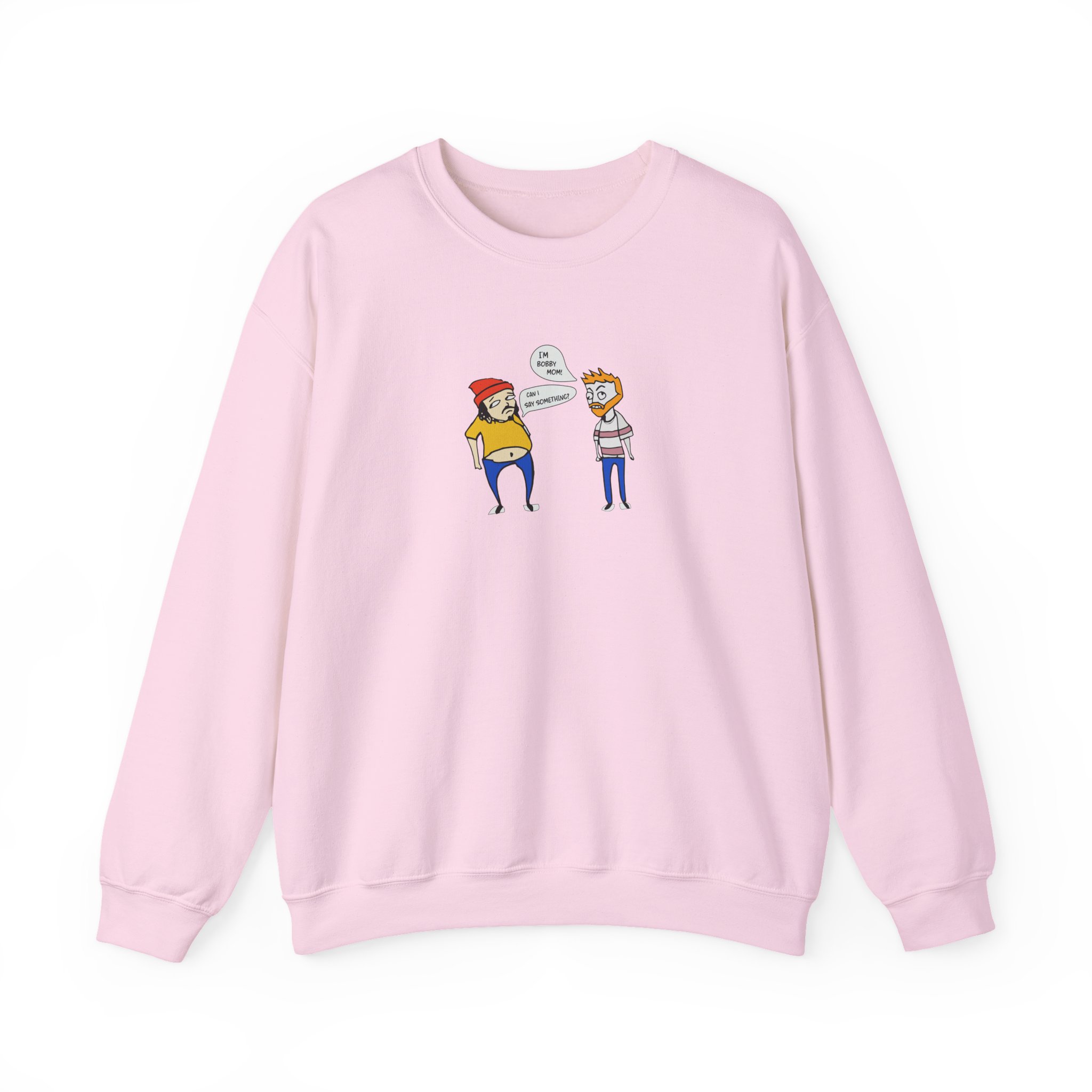 Bad Friends Embroidered Unisex Heavy Blendâ„¢ Crewneck Sweatshirt