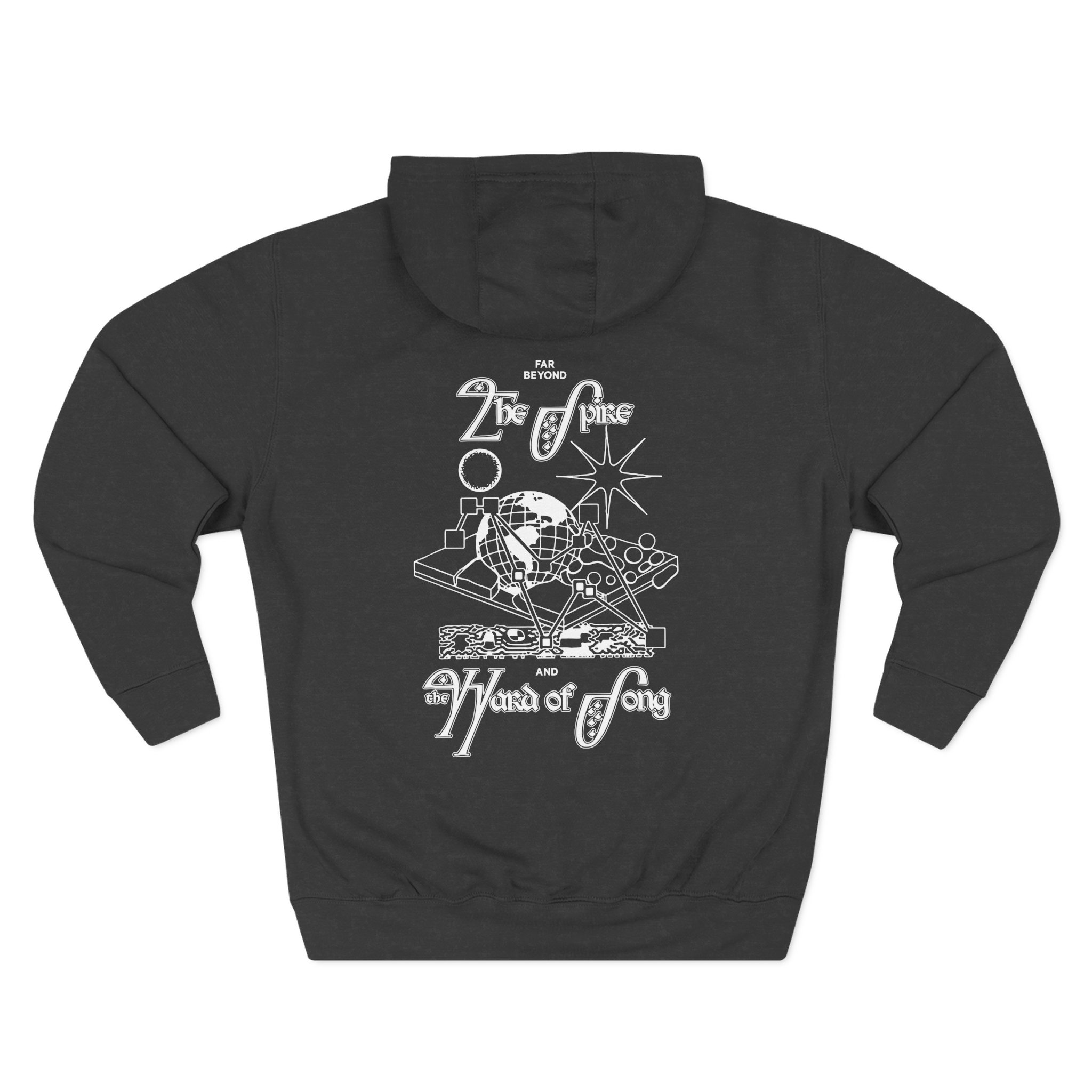 Cloakroom the Spire and Ward of Song Three-Panel Fleece Hoodie