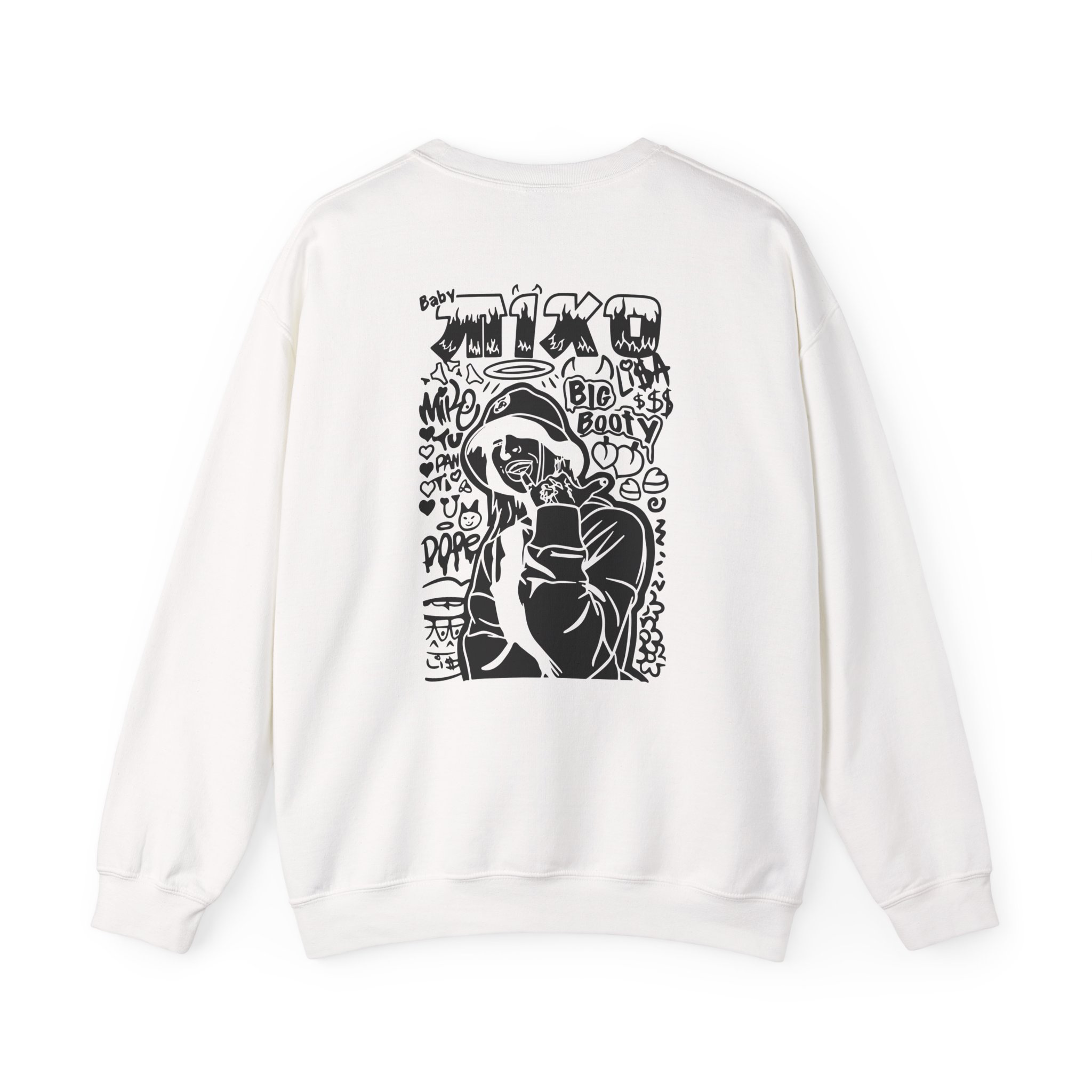 Young Miko Unisex Heavy Blendâ„¢ Crewneck Sweatshirt