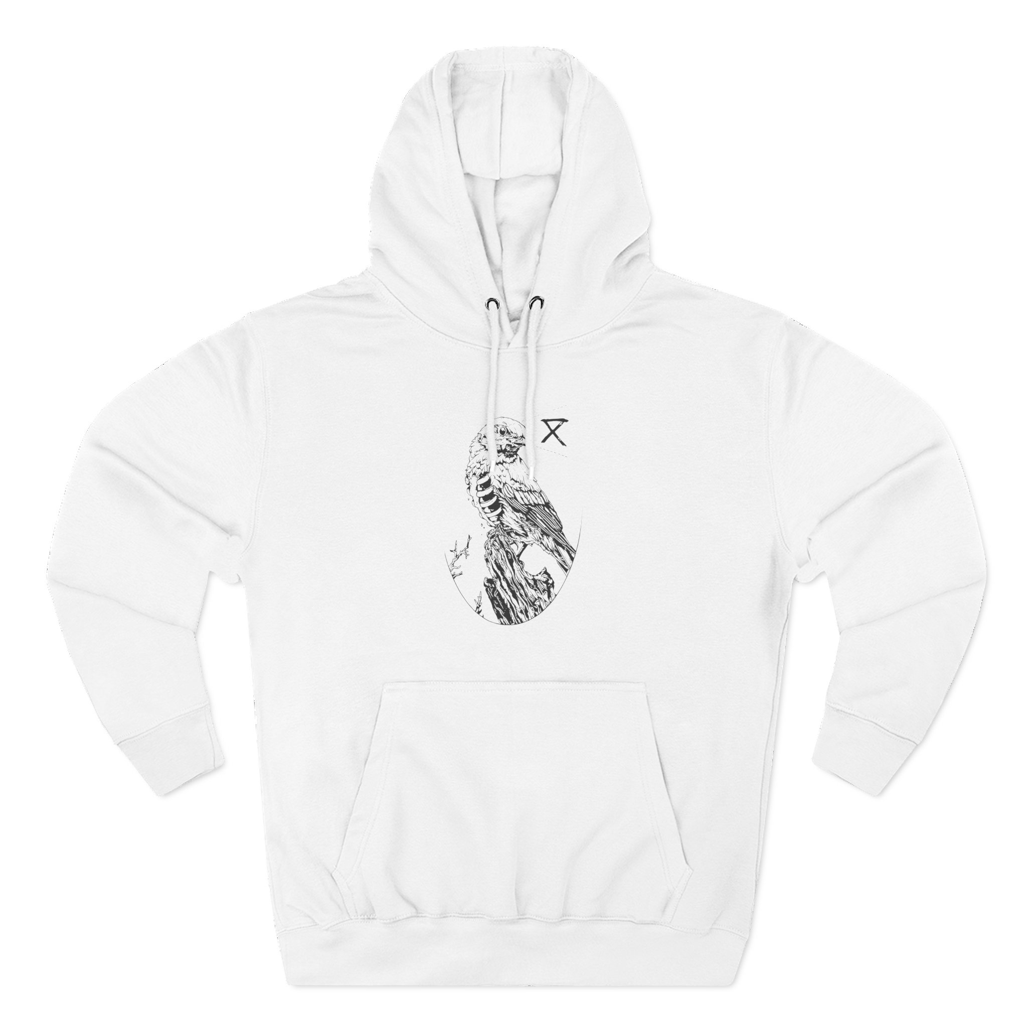 Circa Survive Bird Three-Panel Fleece Hoodie