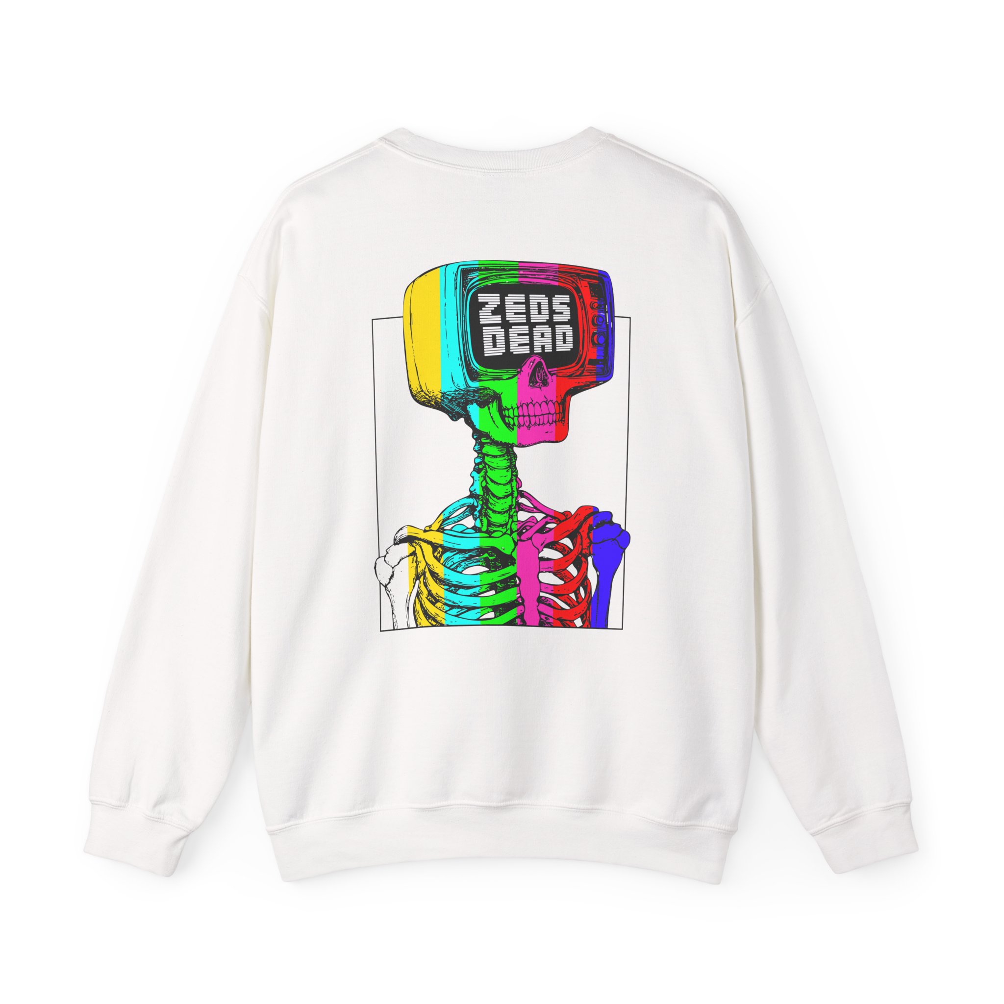 Zeds Dead Test Pattern Unisex Heavy Blendâ„¢ Crewneck Sweatshirt