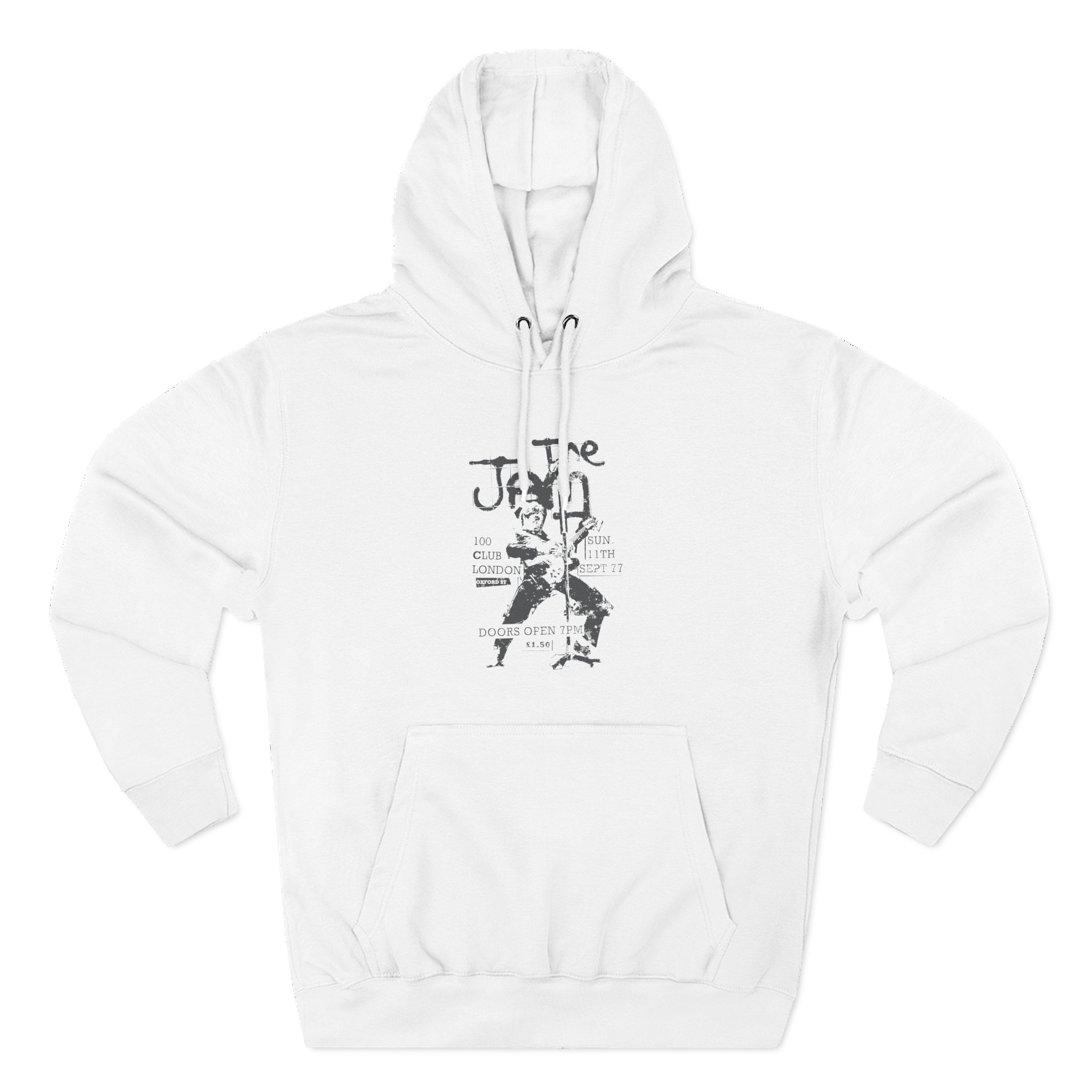 TJ 100 Club 77 Band Three-Panel Fleece Hoodie