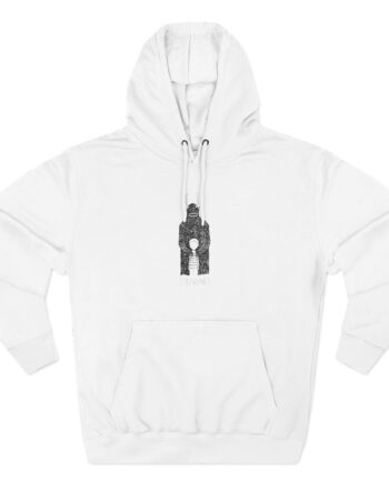 Fireworks Monster Three-Panel Fleece Hoodie