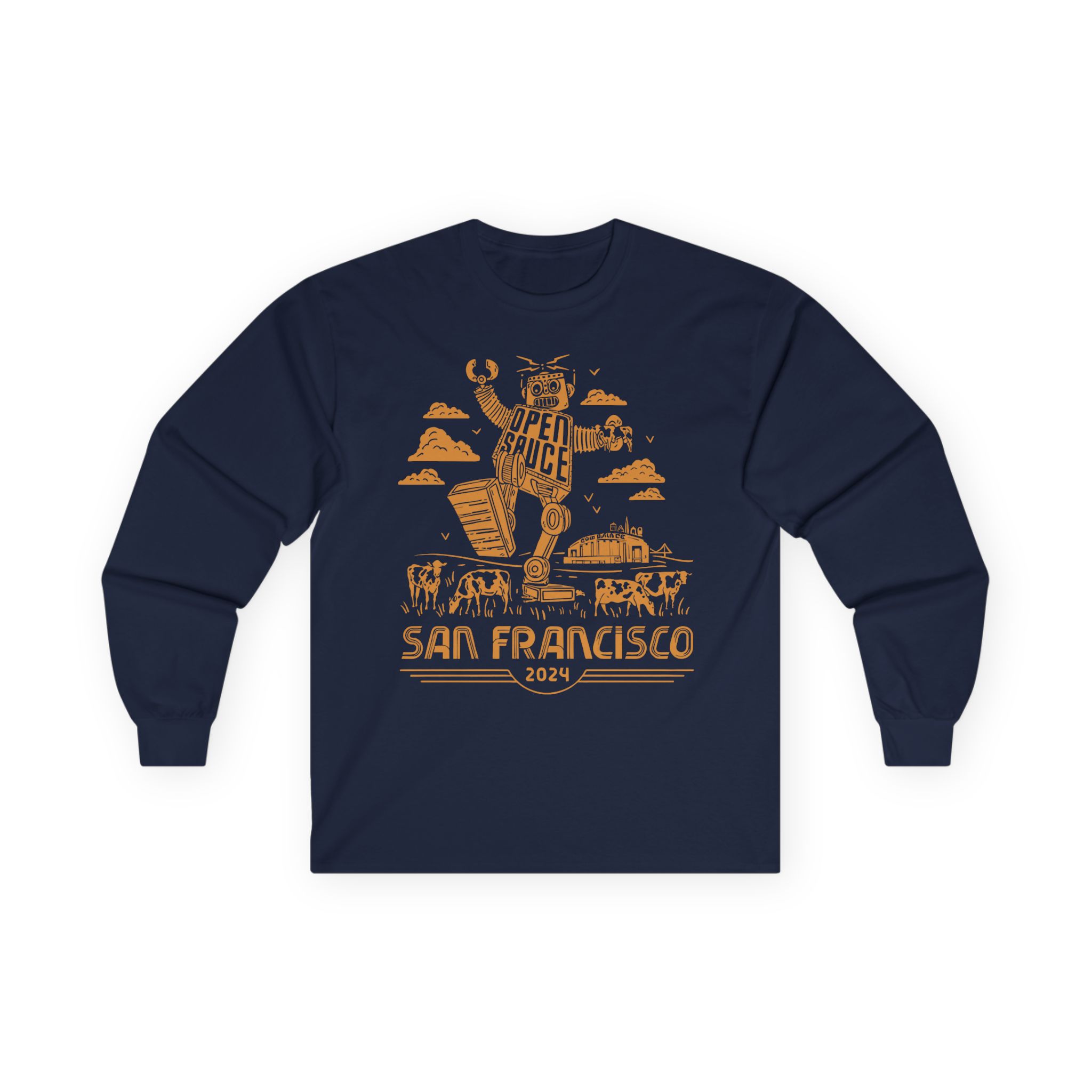 William Osman Open Sauce Unisex Ultra Cotton Long Sleeve Tee