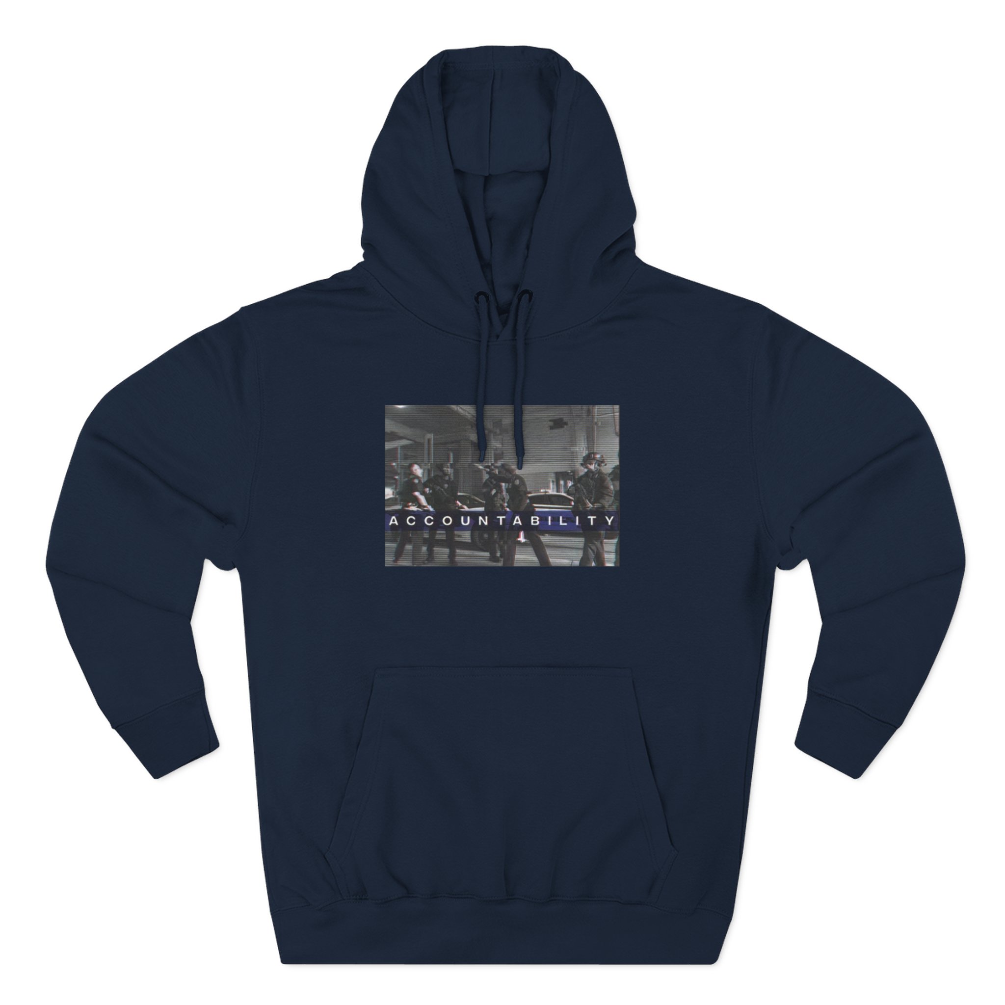Aba and Preach Accountability Three-Panel Fleece Hoodie