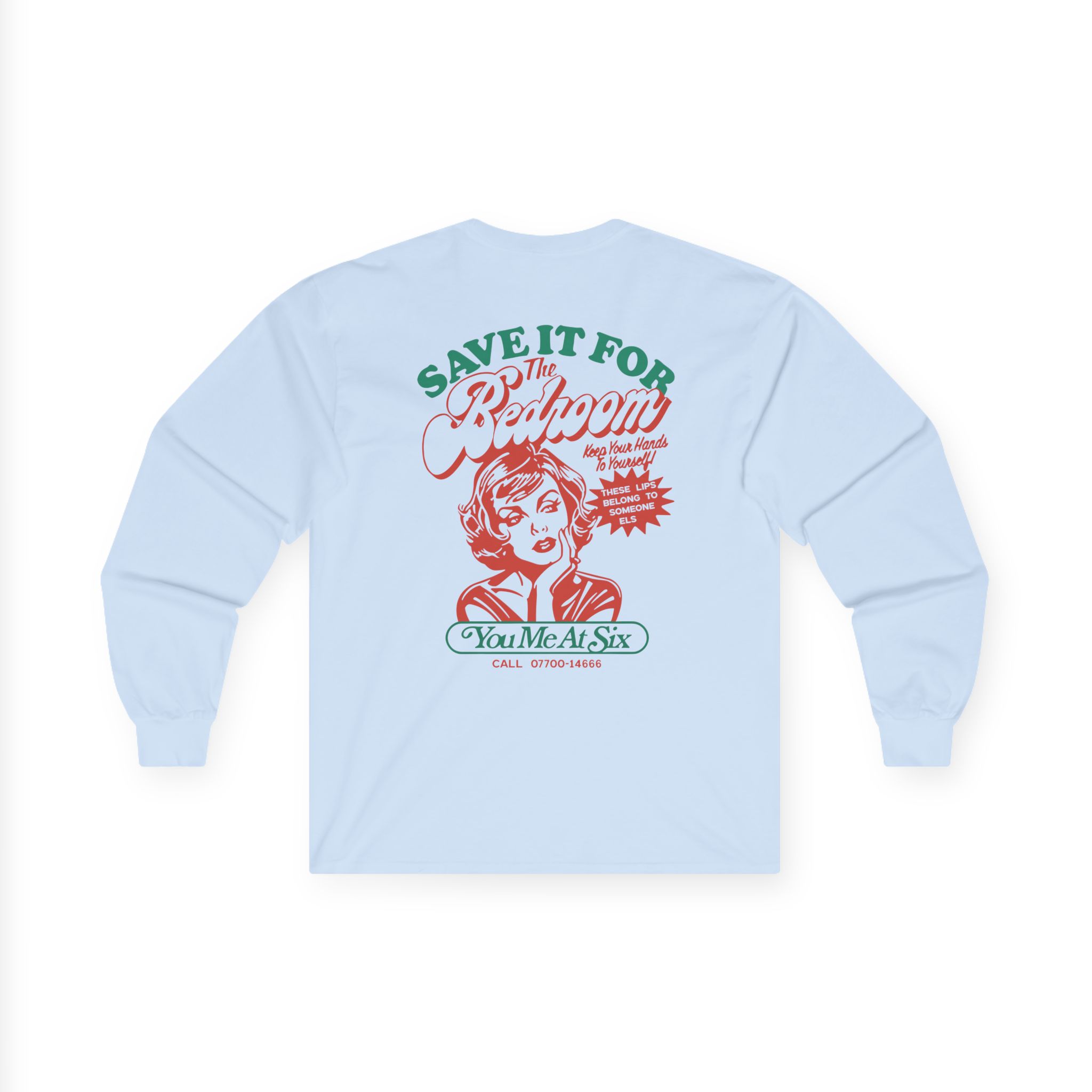 You Me at Six Toyc15 Save It for the Bedroom Unisex Ultra Cotton Long Sleeve Tee