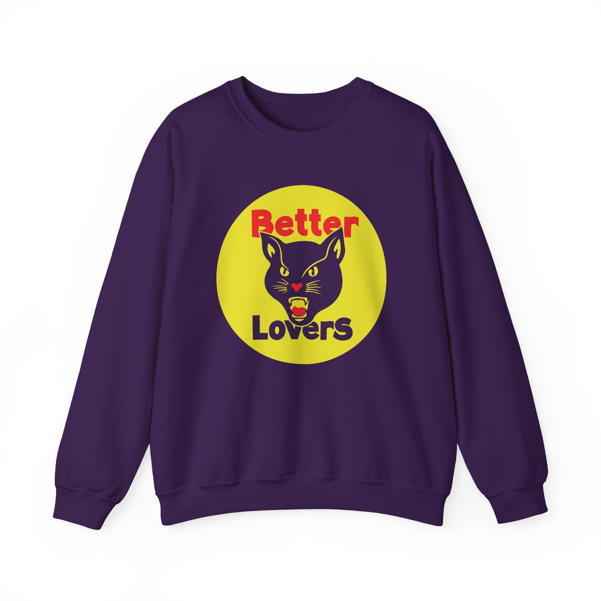 Better Lovers Cat Bootleg Unisex Heavy Blendâ„¢ Crewneck Sweatshirt