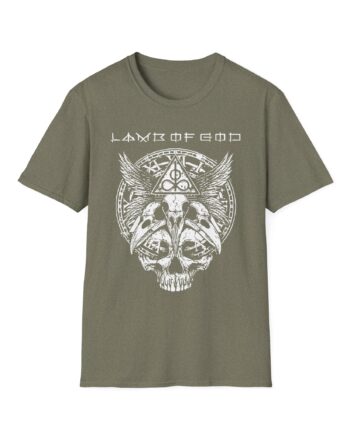 Lamb of God Time Skull Unisex Softstyle T-Shirt