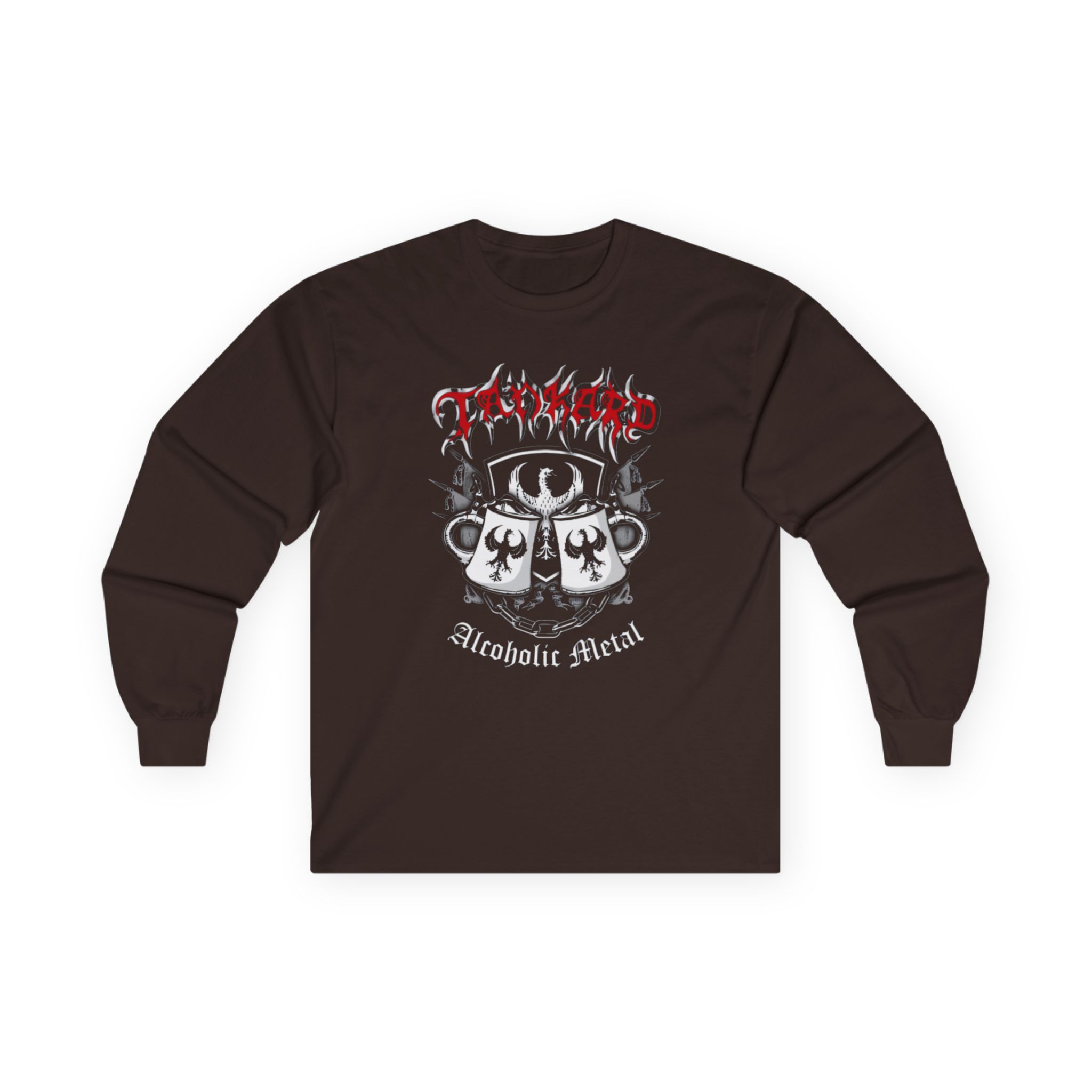 Tankard Alcoholic Metal Unisex Ultra Cotton Long Sleeve Tee