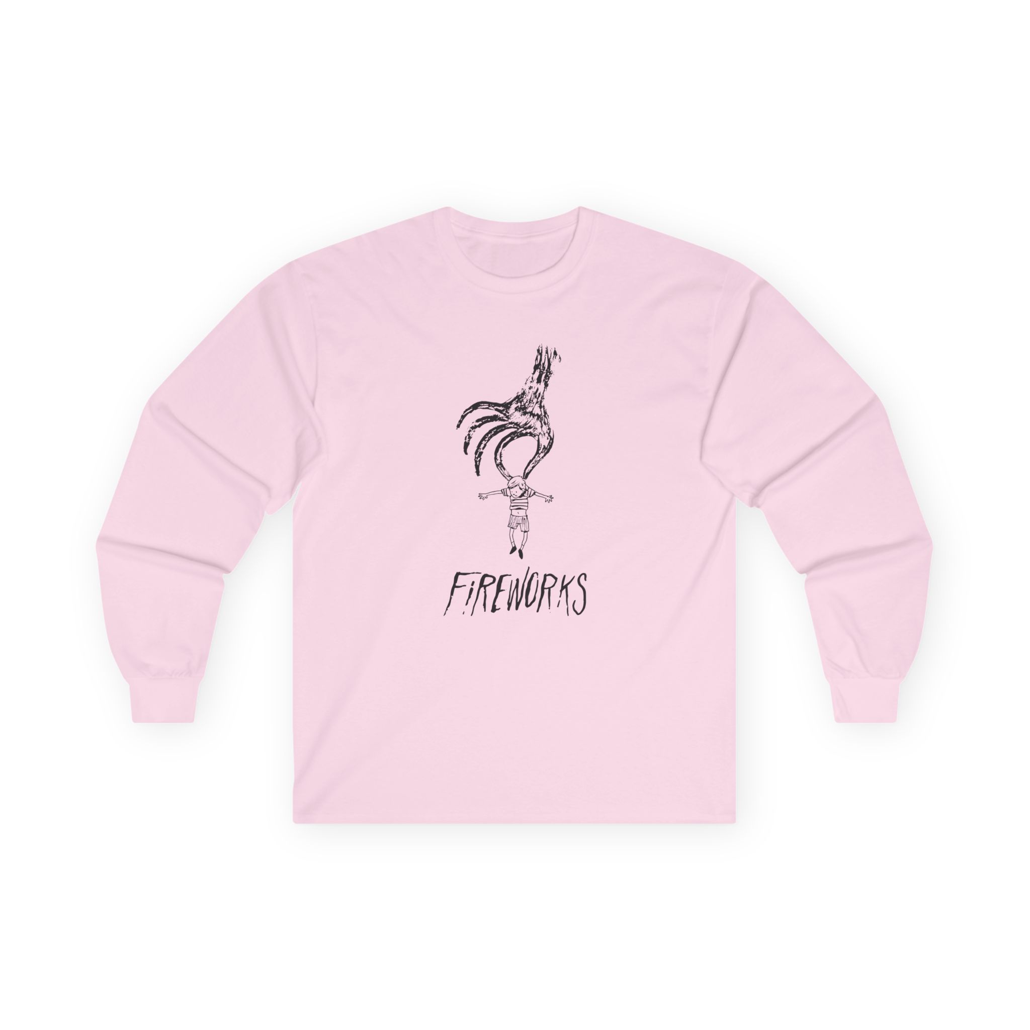 Fireworks Hand Unisex Ultra Cotton Long Sleeve Tee